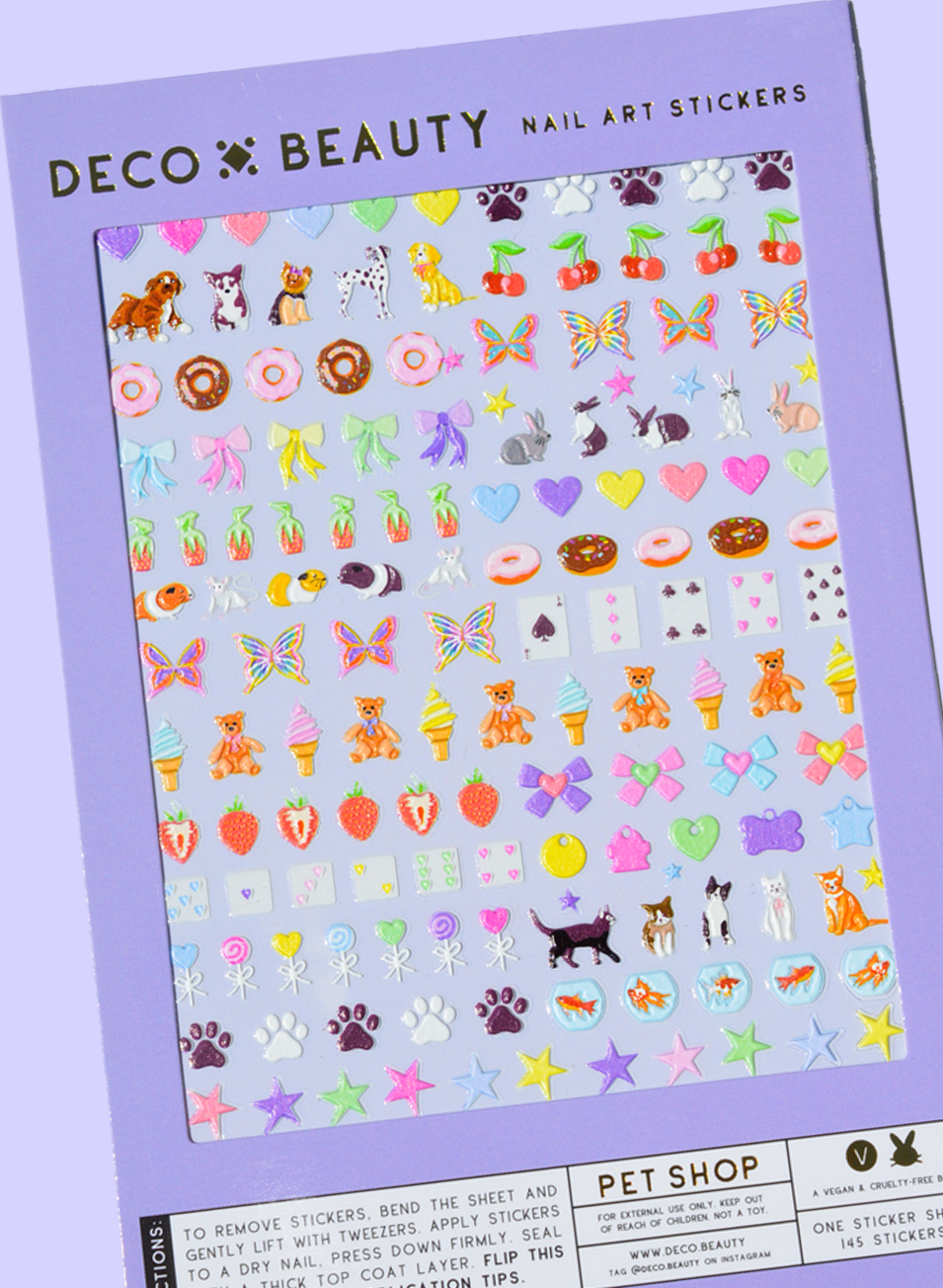 Nail Art Stickers - PET SHOP
