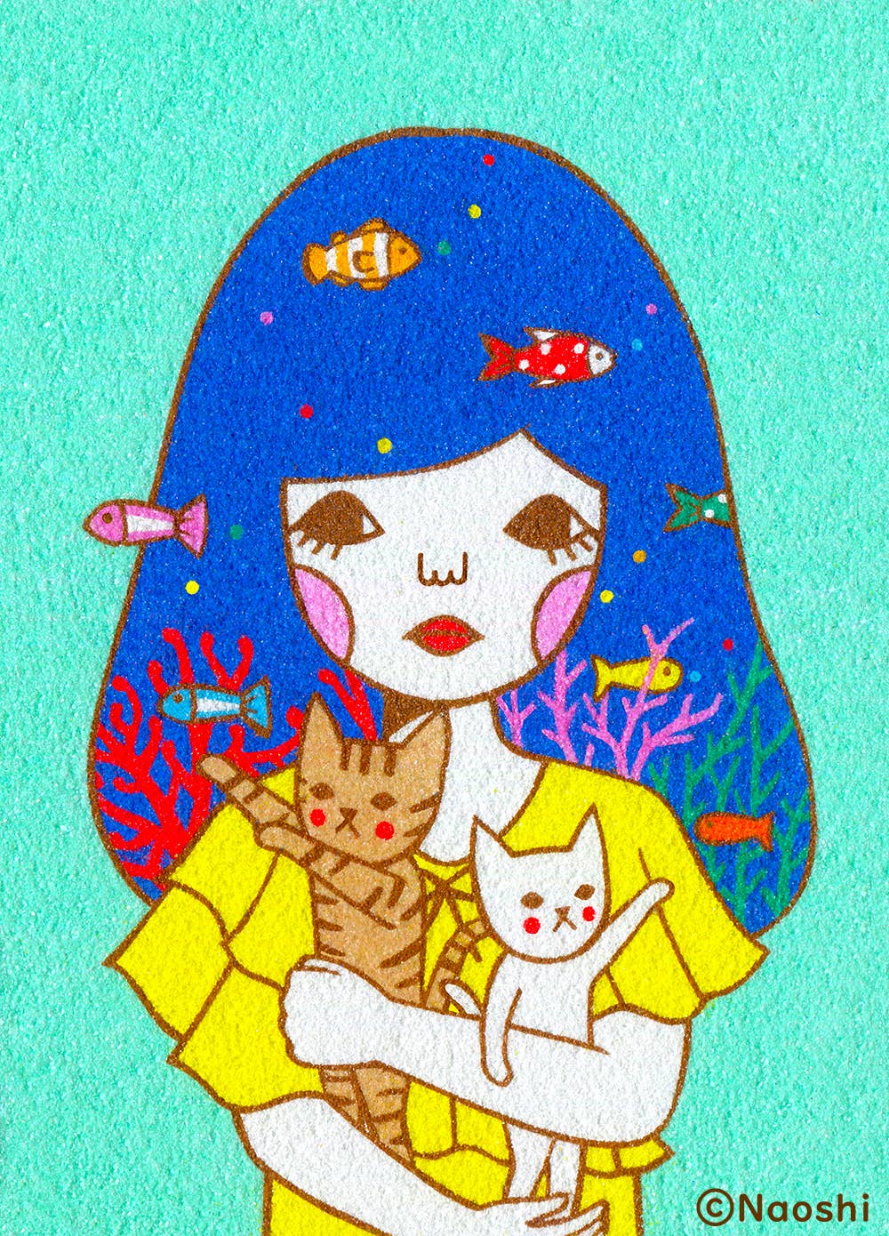 My Aquarium 5x7 Art Print