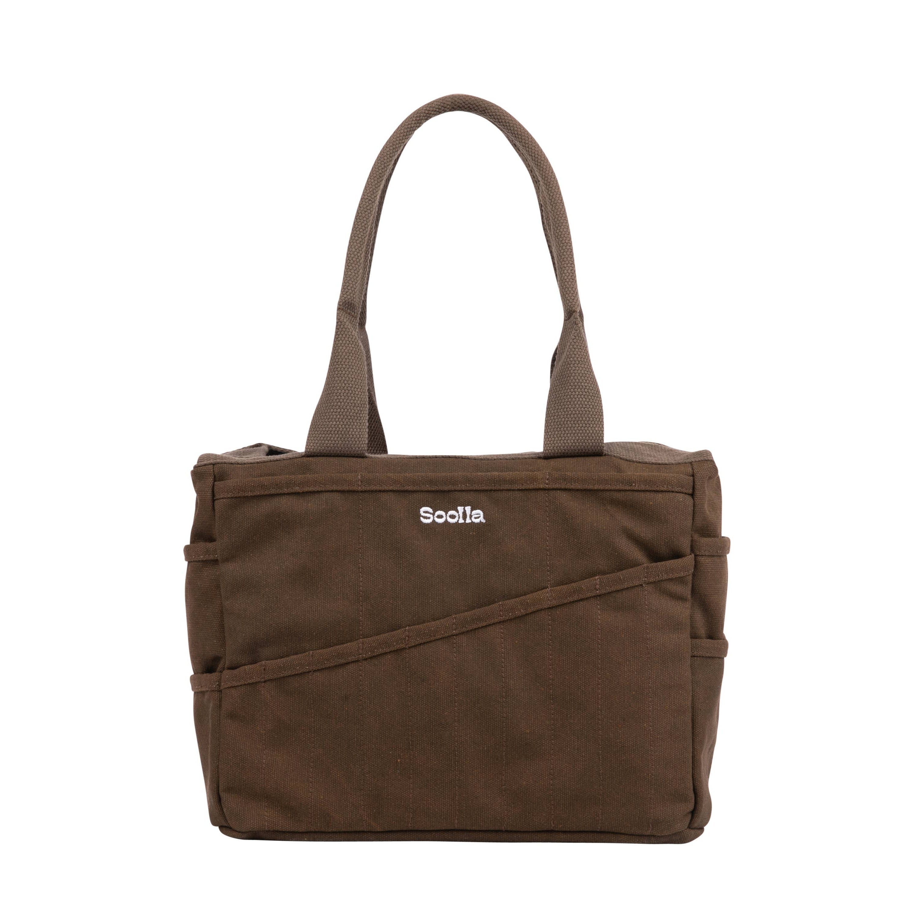 Soolla Studio Artist Bag, Coffee Bean, Craft Tote Bag