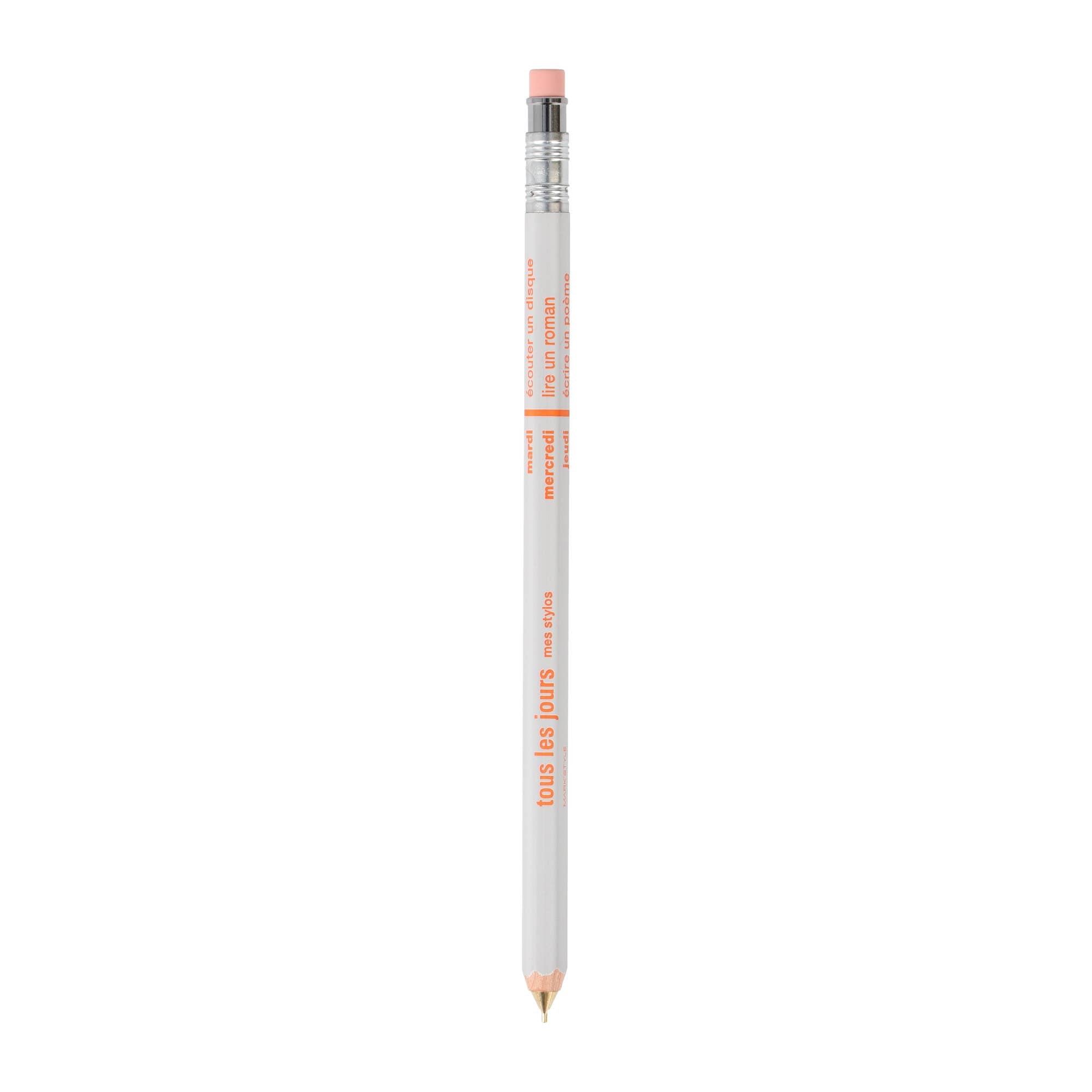 Mechanical Pencil with Eraser tous les jours / MARK'STYLE