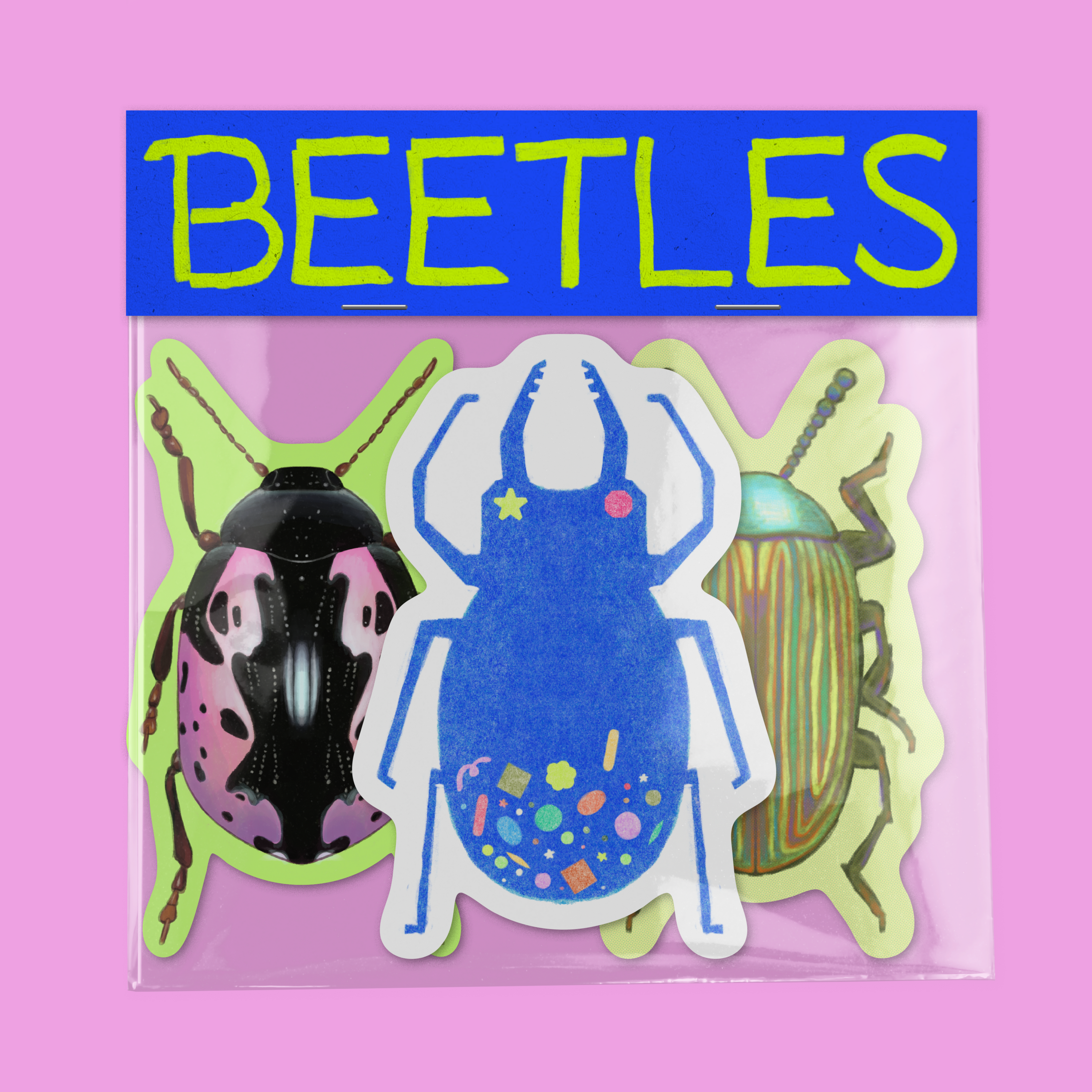 BEETLES! sticker pack
