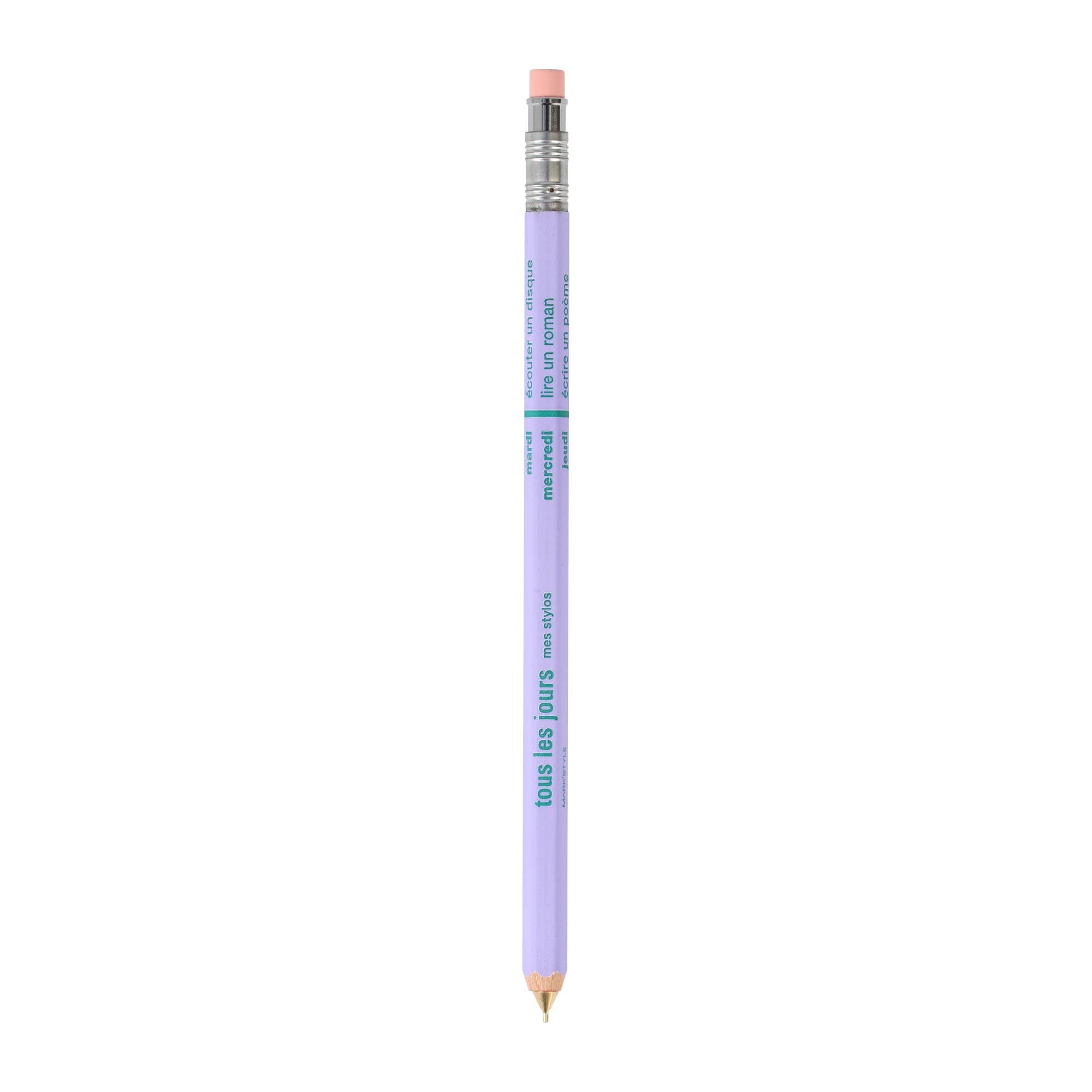 Mechanical Pencil with Eraser tous les jours / MARK'STYLE