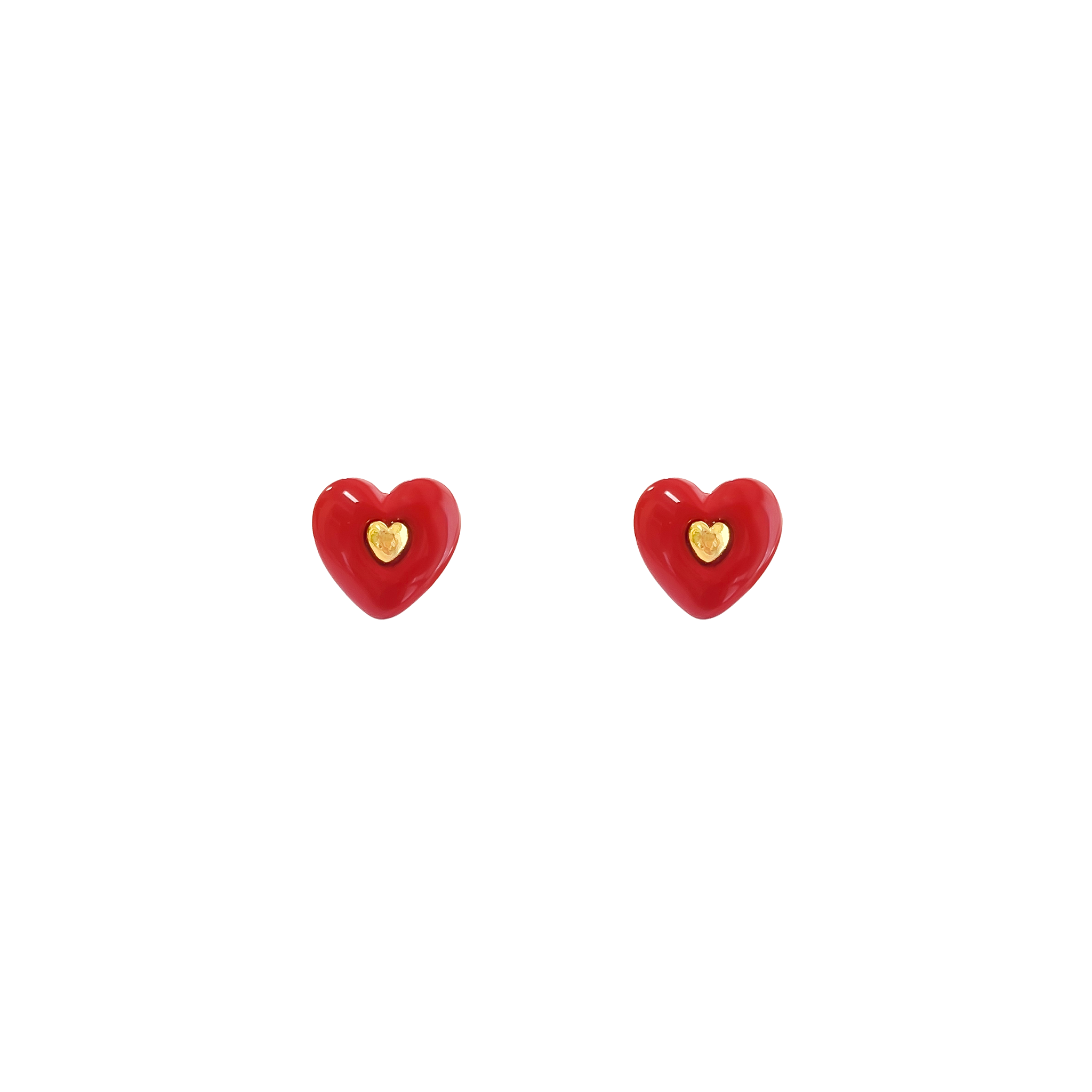 Petit Heart Studs