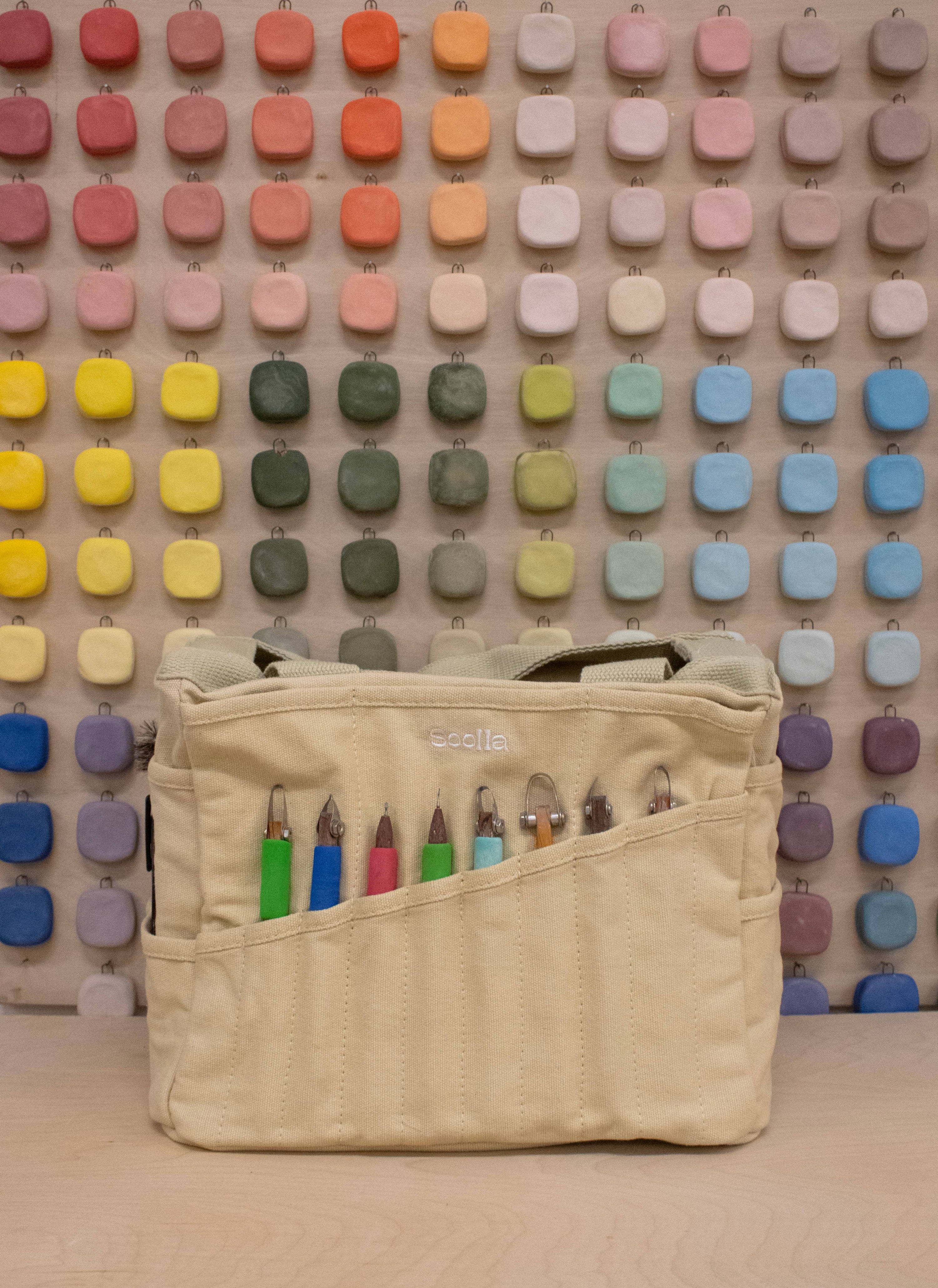 Soolla Studio Artist Bag, Boho Beige