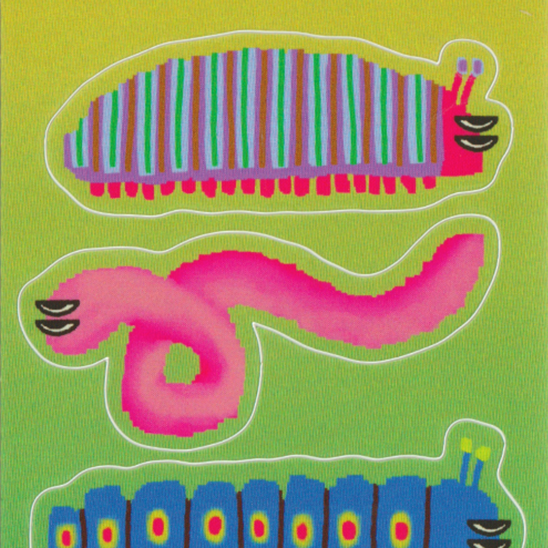 CATERPILLAR! sticker sheet
