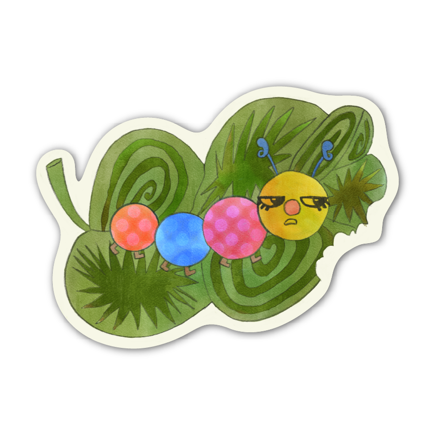 CATERPILLAR! Sticker