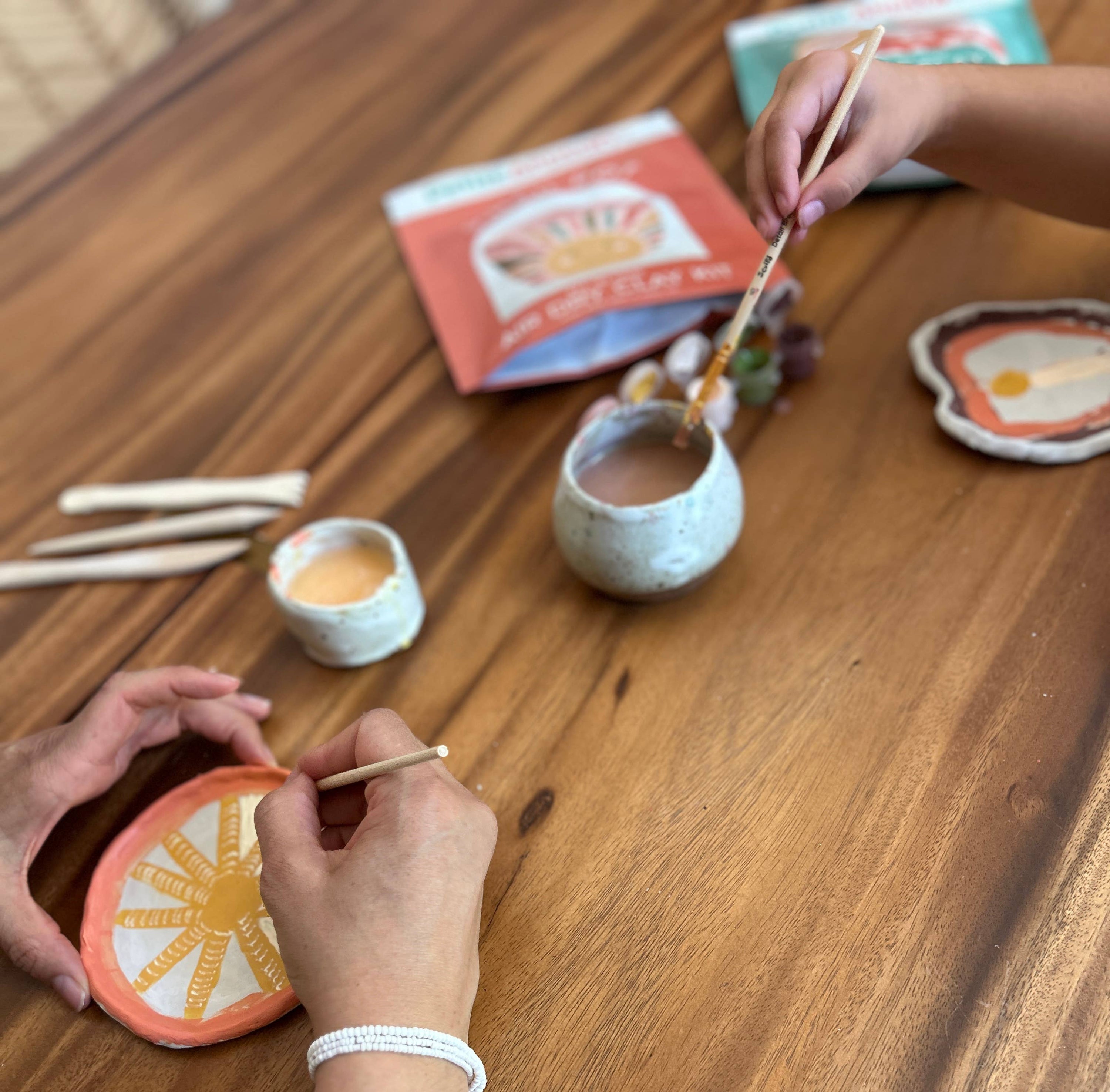 DIY Clay Kit — Make and Paint Your Own Trinket Dishes