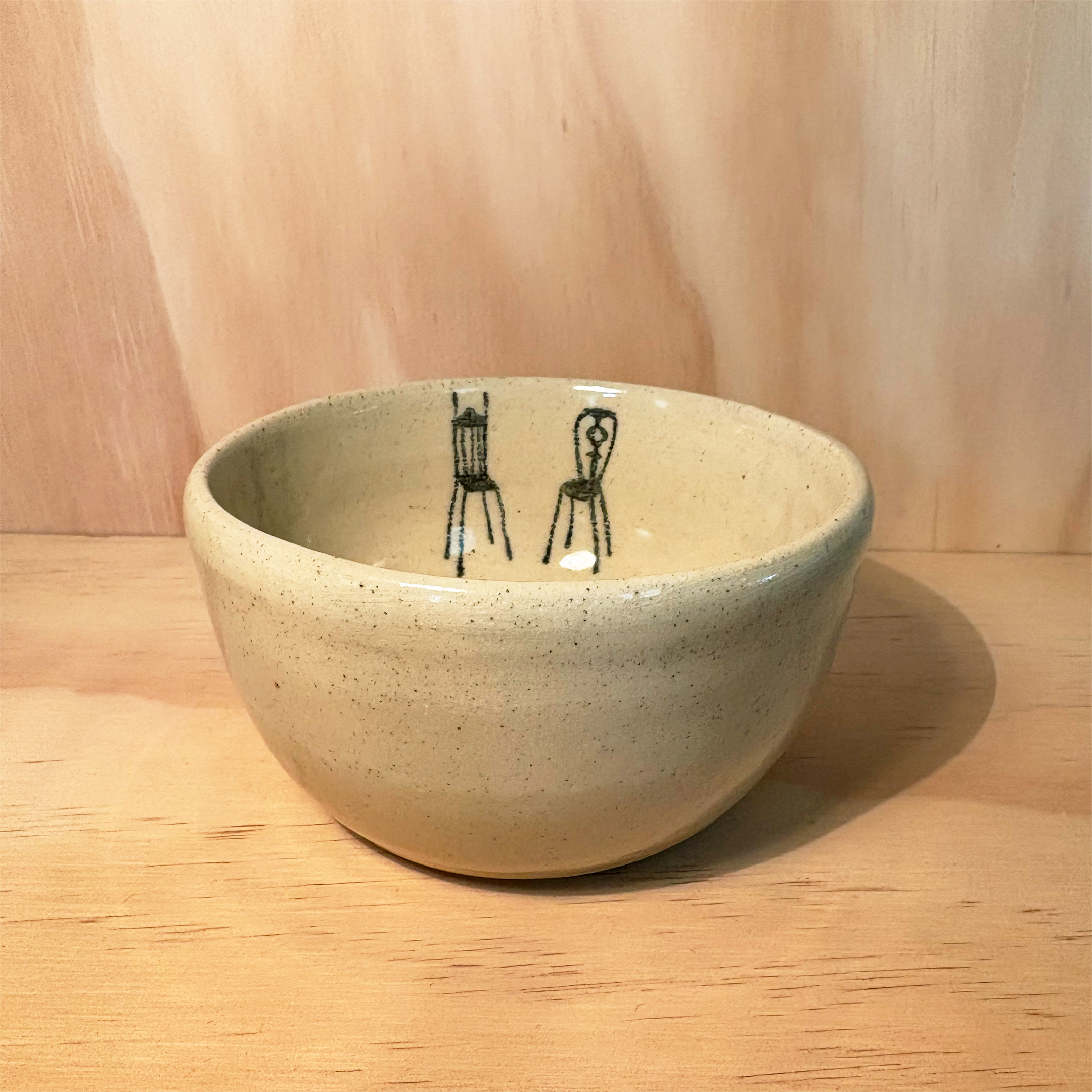 Chairs in bowl