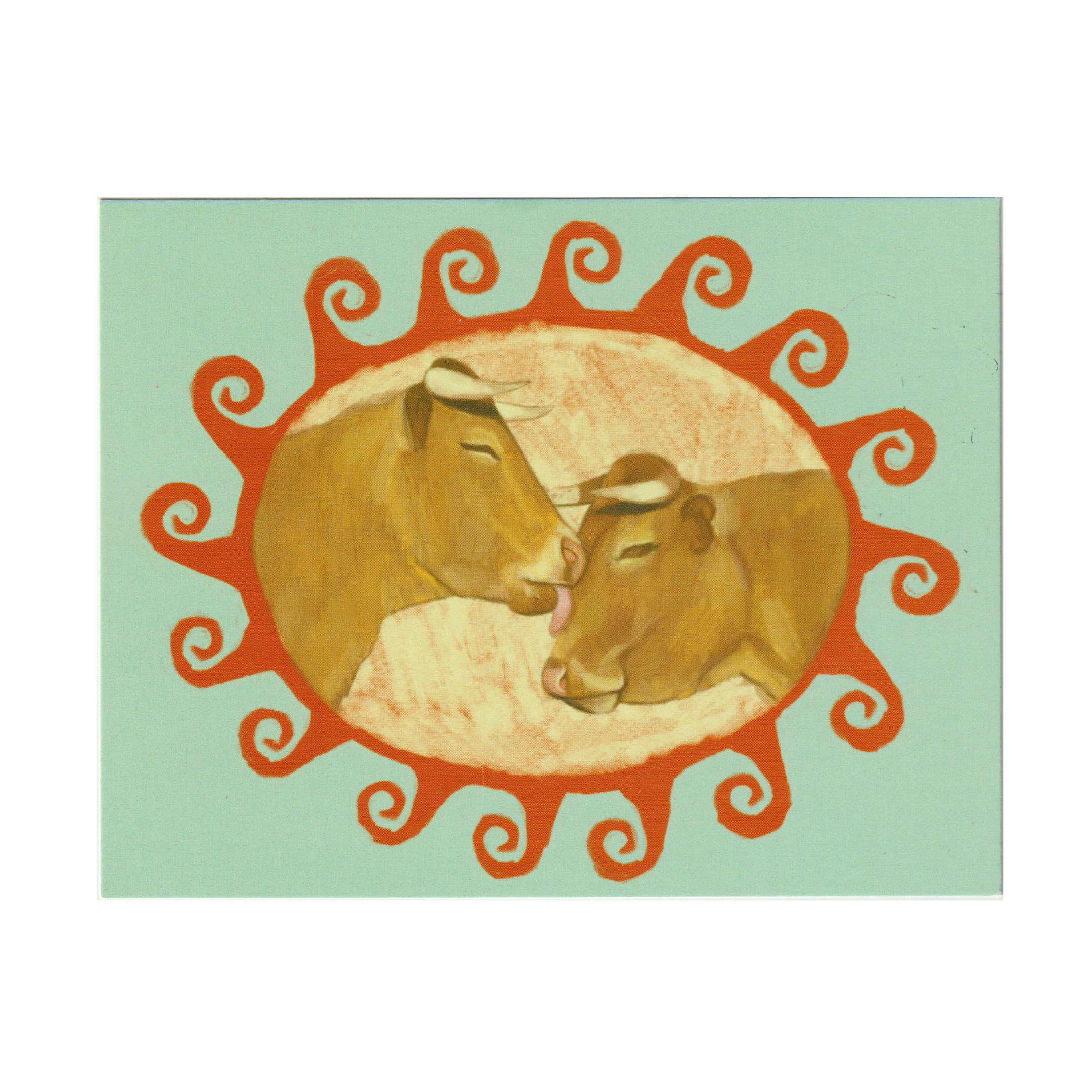 Cow Luvrs! Postcard