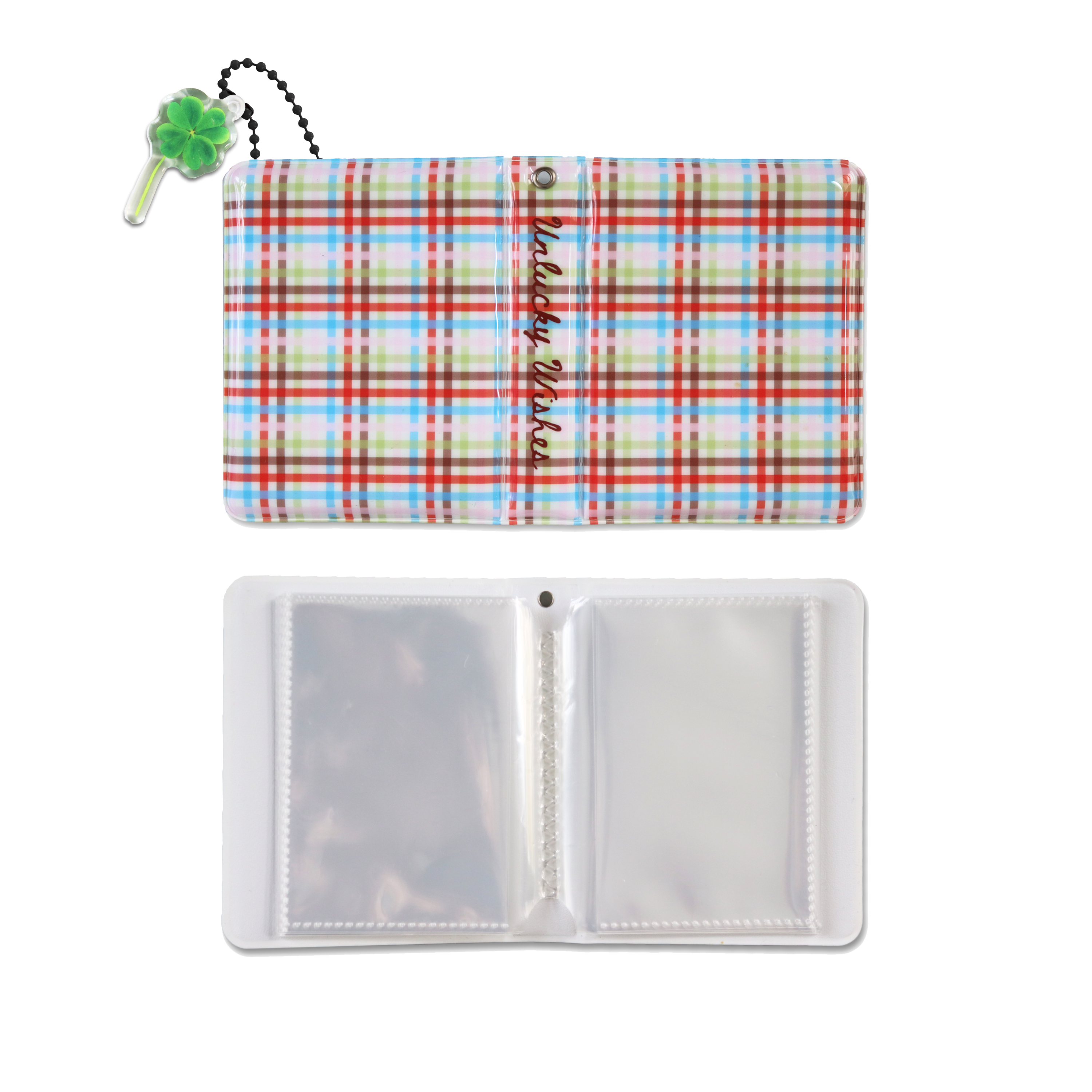 PVC Polaroid Photo Book | Plaid