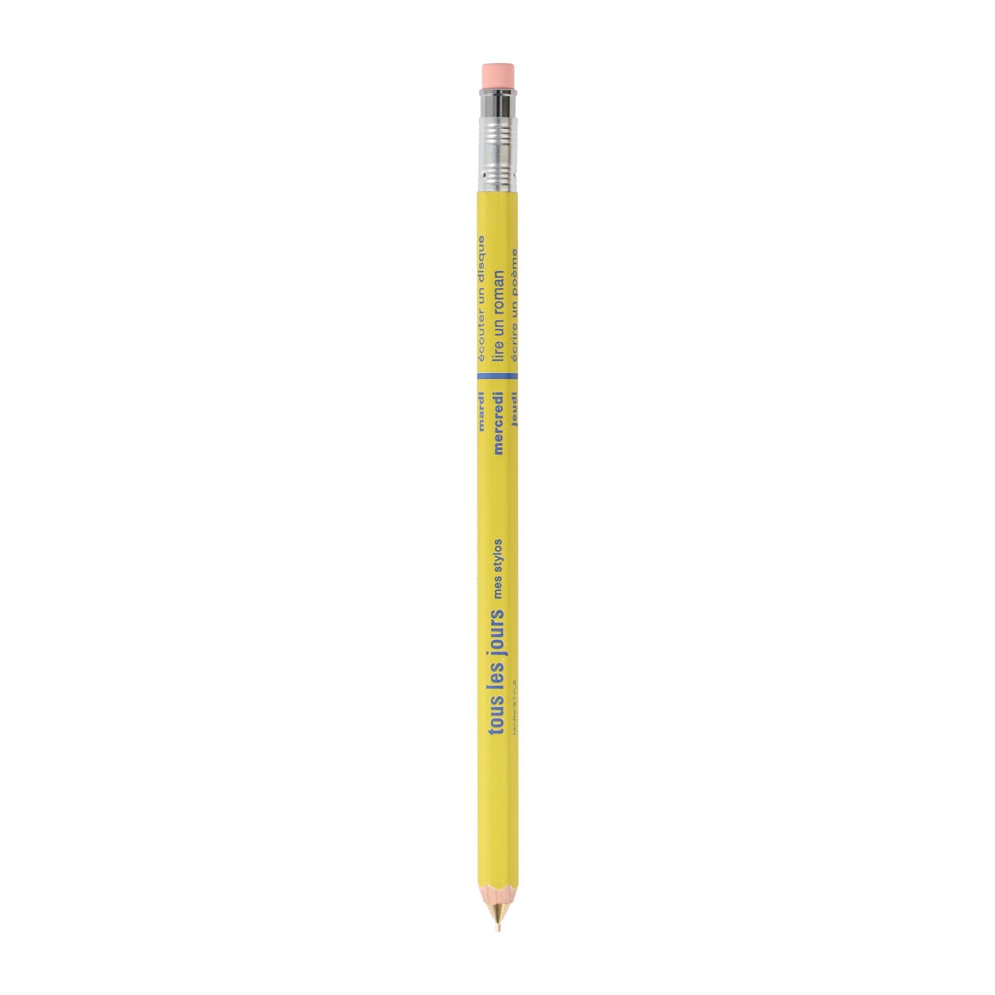 Mechanical Pencil with Eraser tous les jours / MARK'STYLE