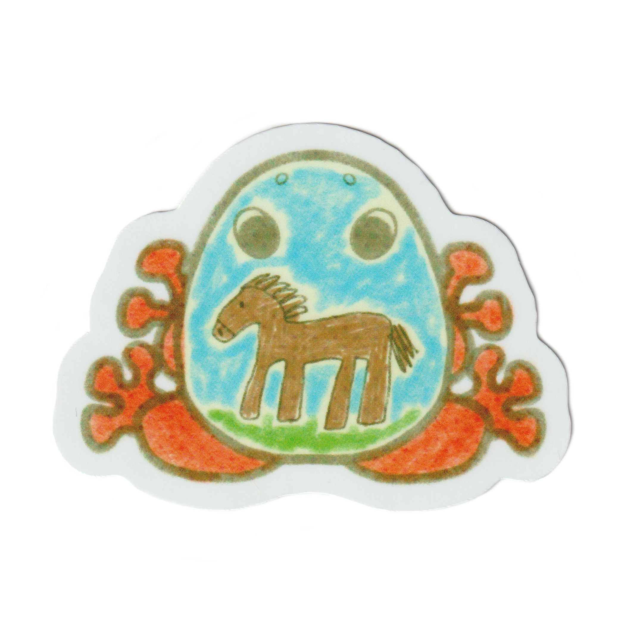 DA FUQ FROG! Sticker