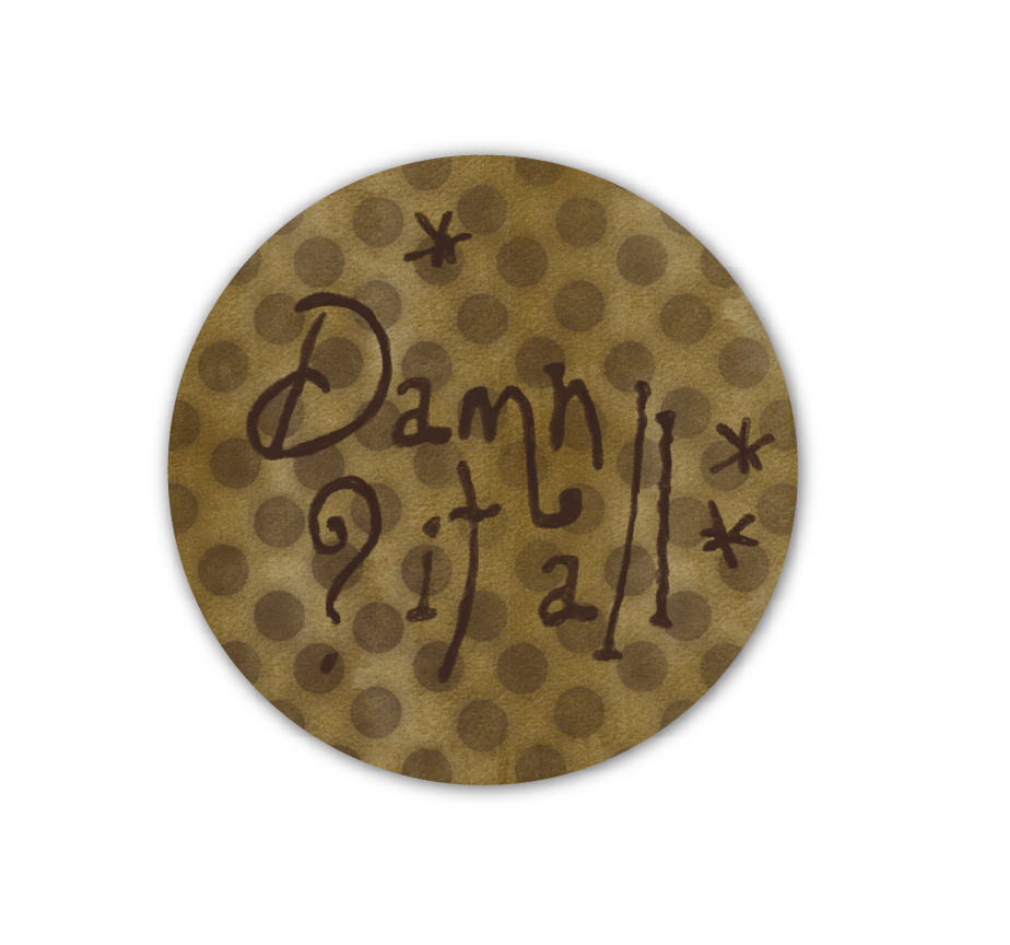 DAMN IT ALL! Sticker