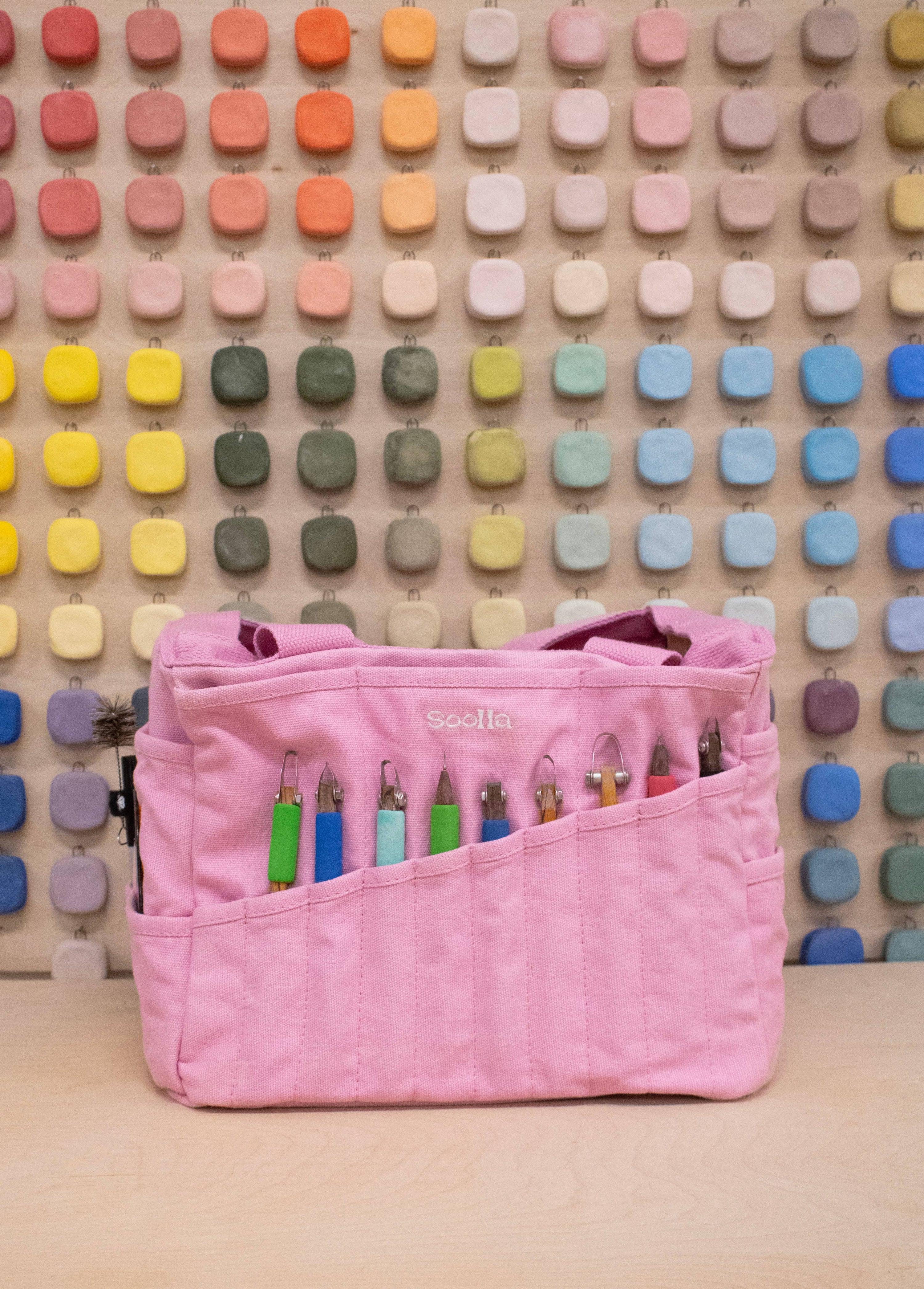 Soolla Studio Artist Bag, Flamingo