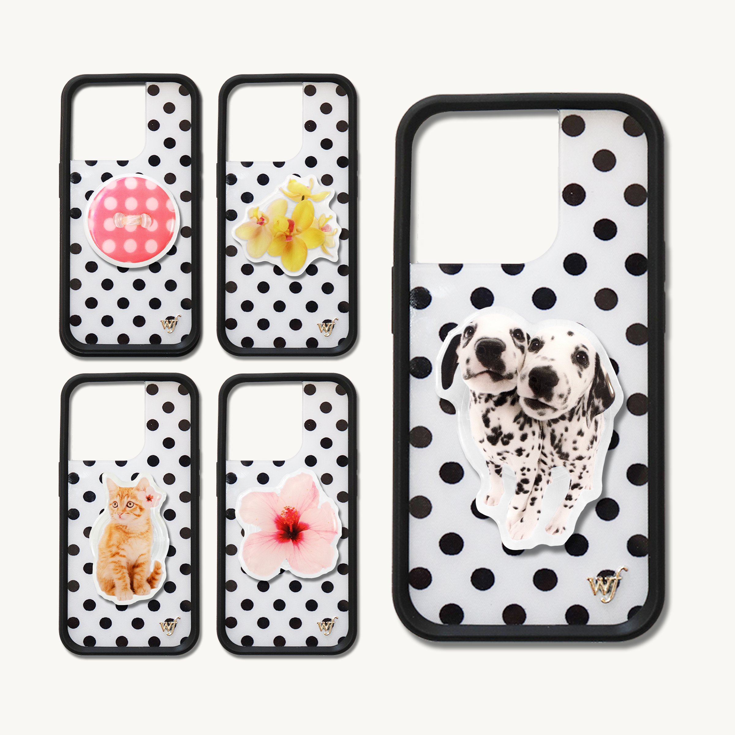 Pop Socket Phone & Kindle Grip | Dalmatian Dog Puppy