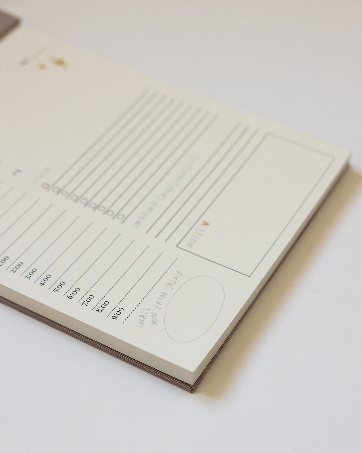 Daily Planner Notepad (Blush Pink)