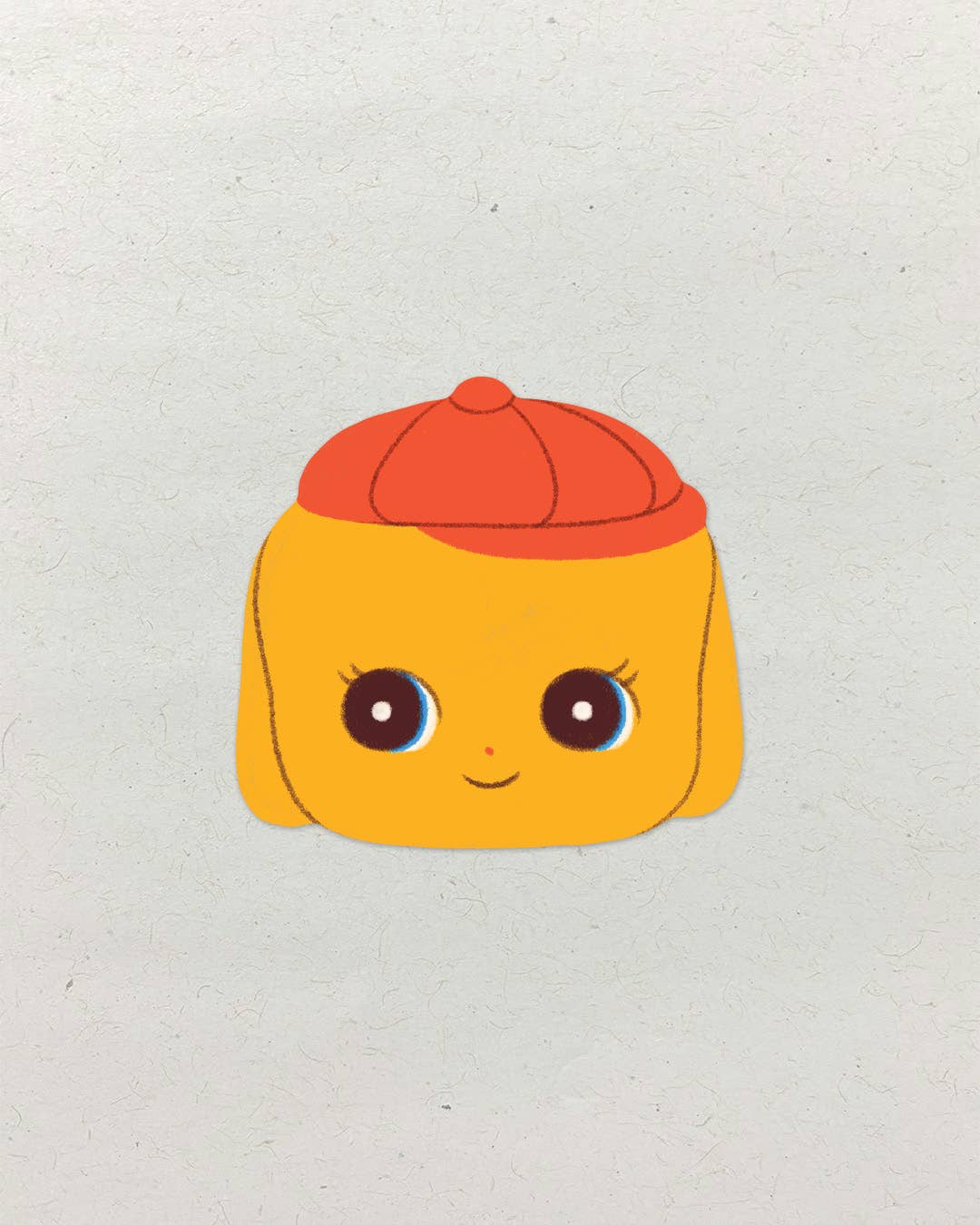 Fueki • Single Kiss Cut Vinyl Sticker