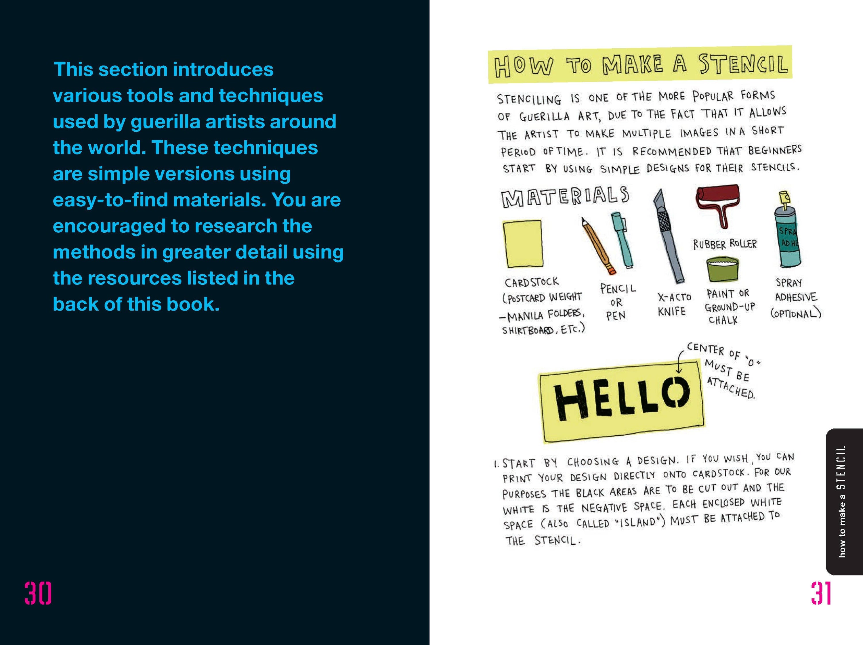 Guerilla Art Guide