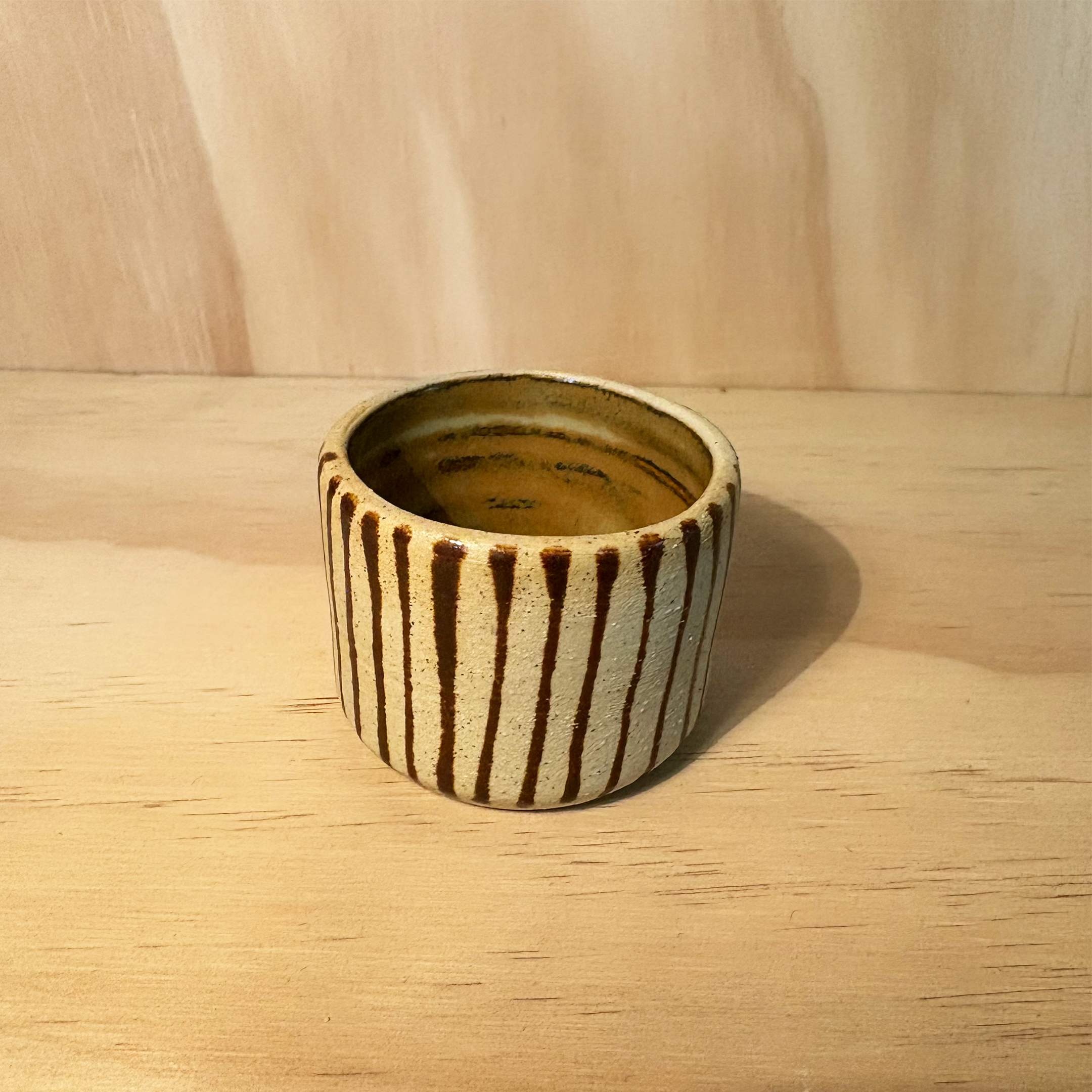Tiny striped cup
