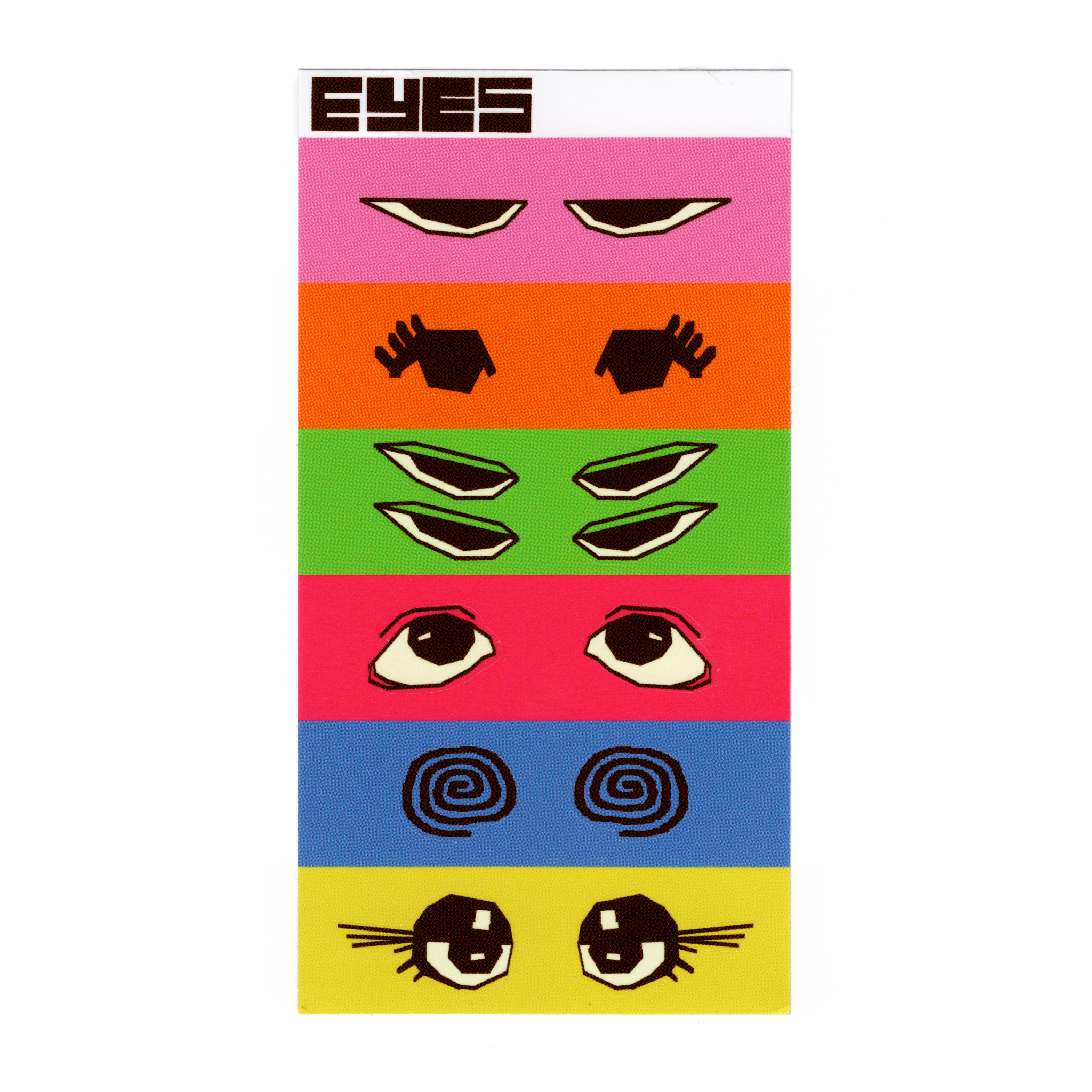 EYES! Sticker Sheet