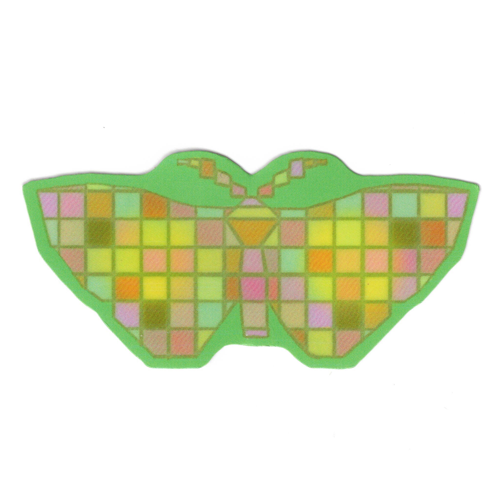 GLASS MOTH! Sticker
