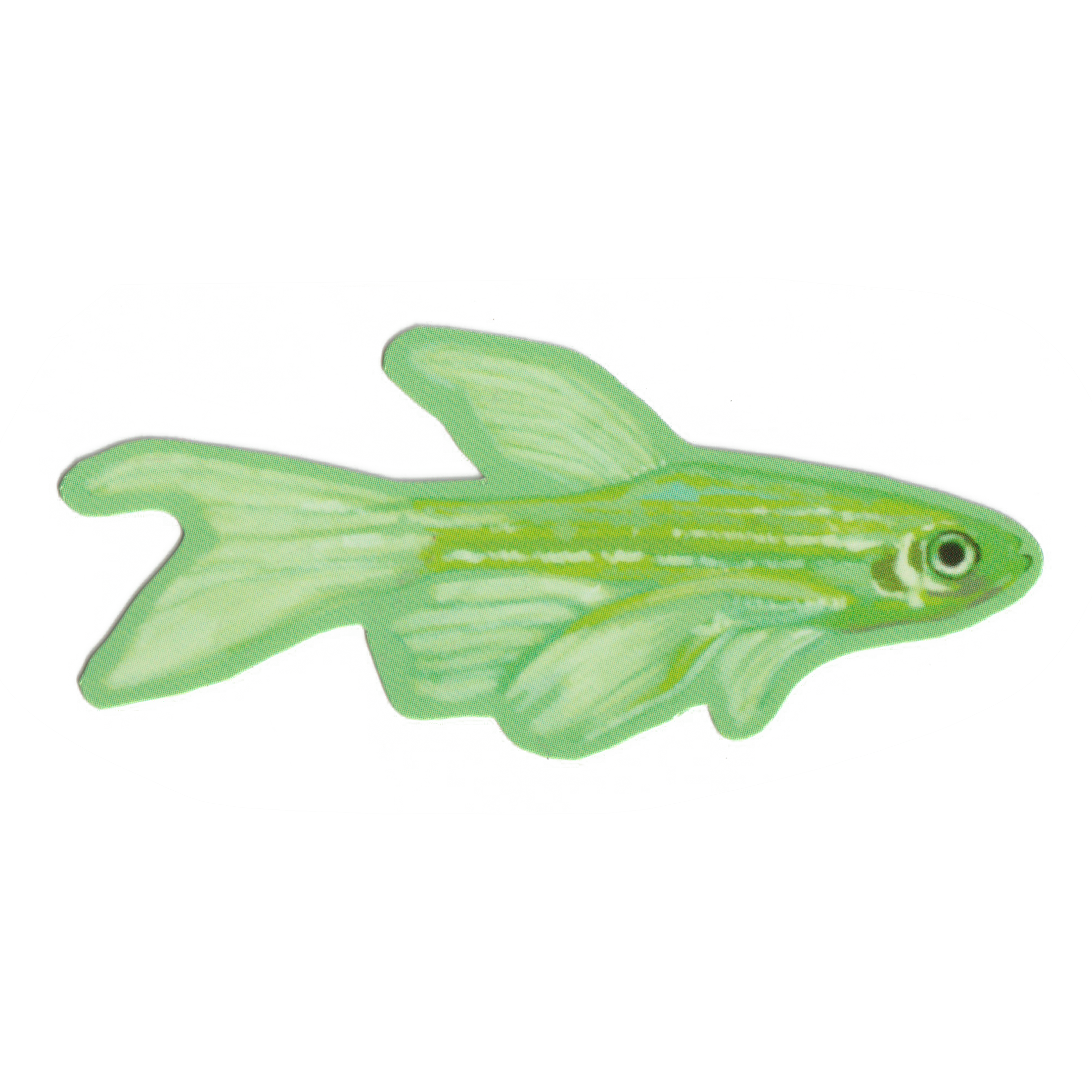 GREEN PHISH! Sticker