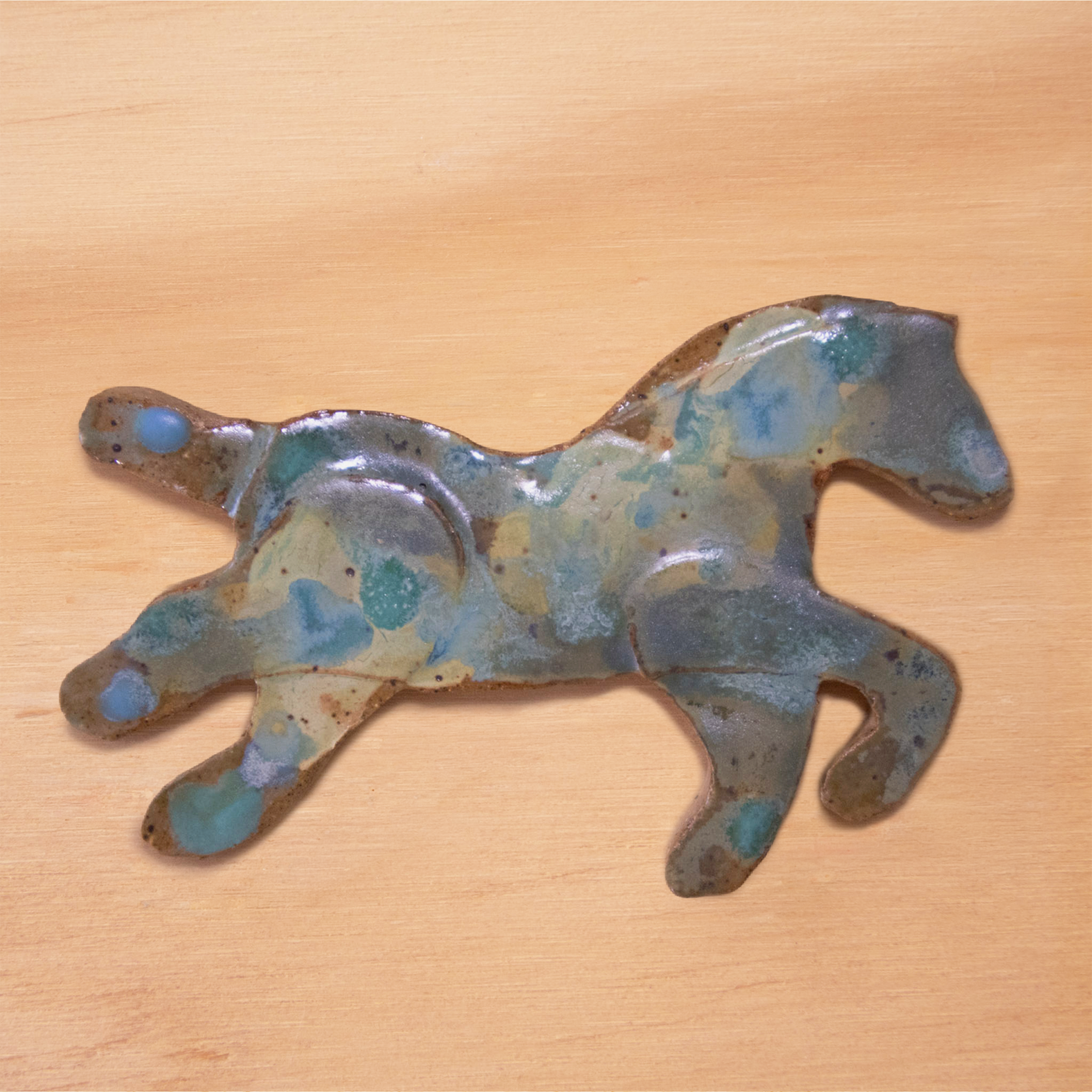 Marbled Horse! Wall Hanging
