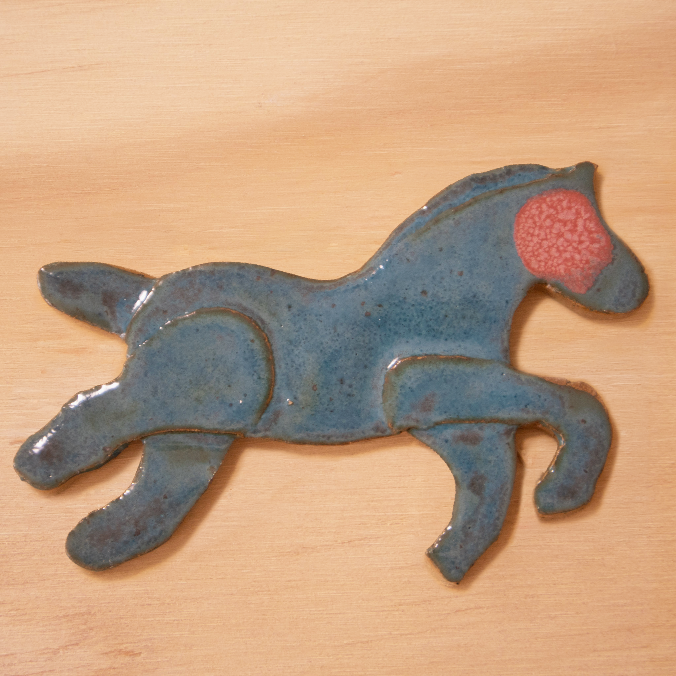 Red Dot Horse! Wall Hanging