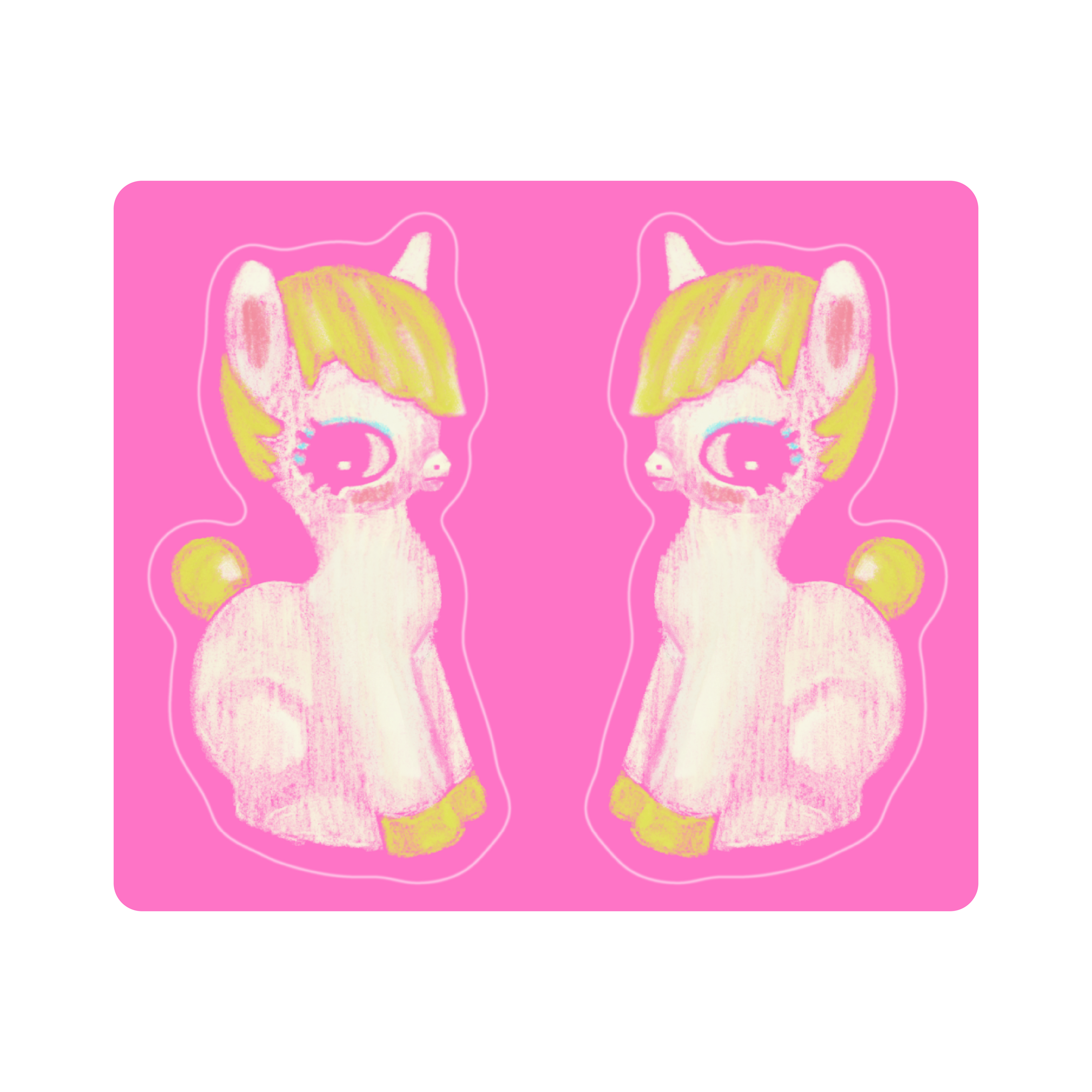 horse! sticker sheet