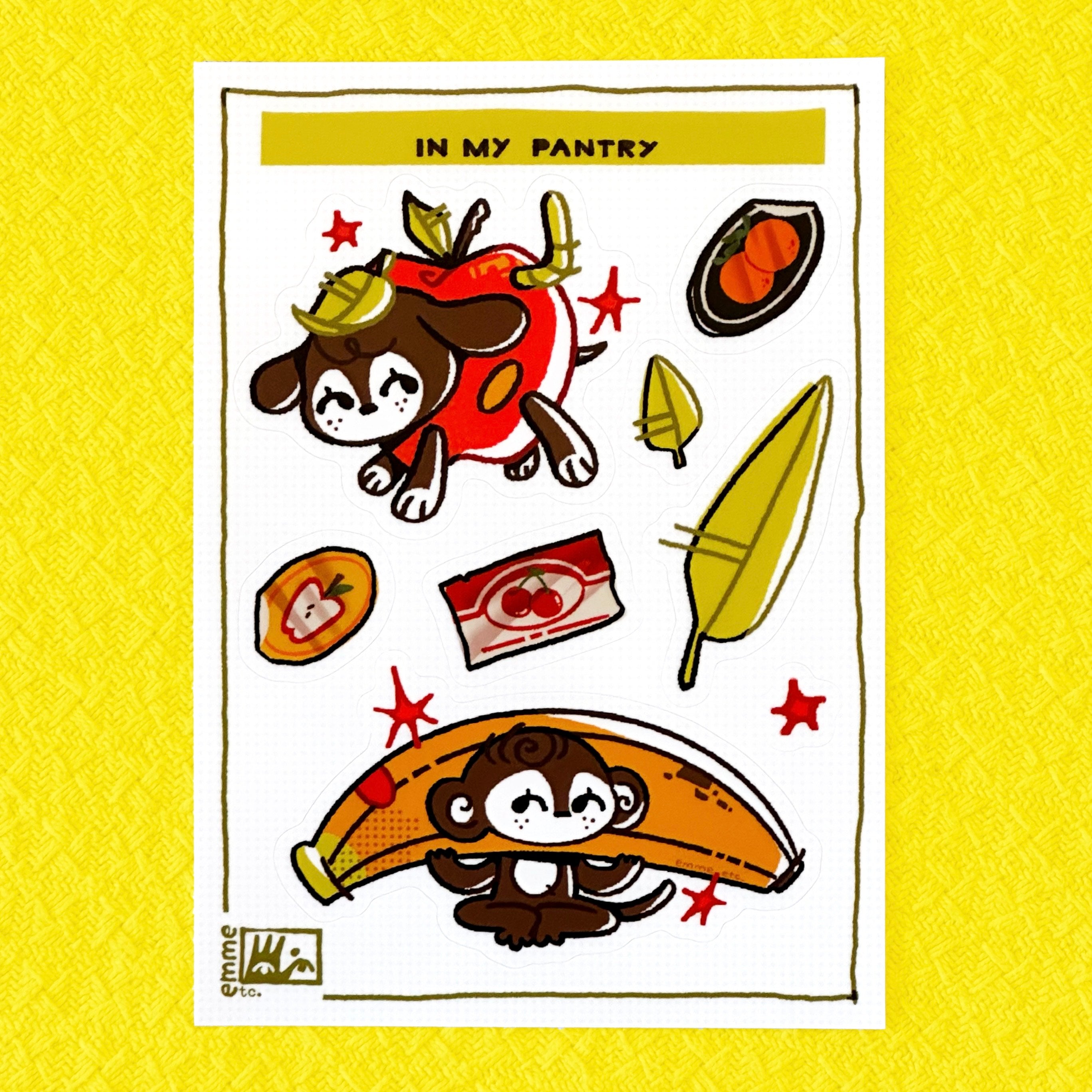 In My Pantry Sticker Sheet
