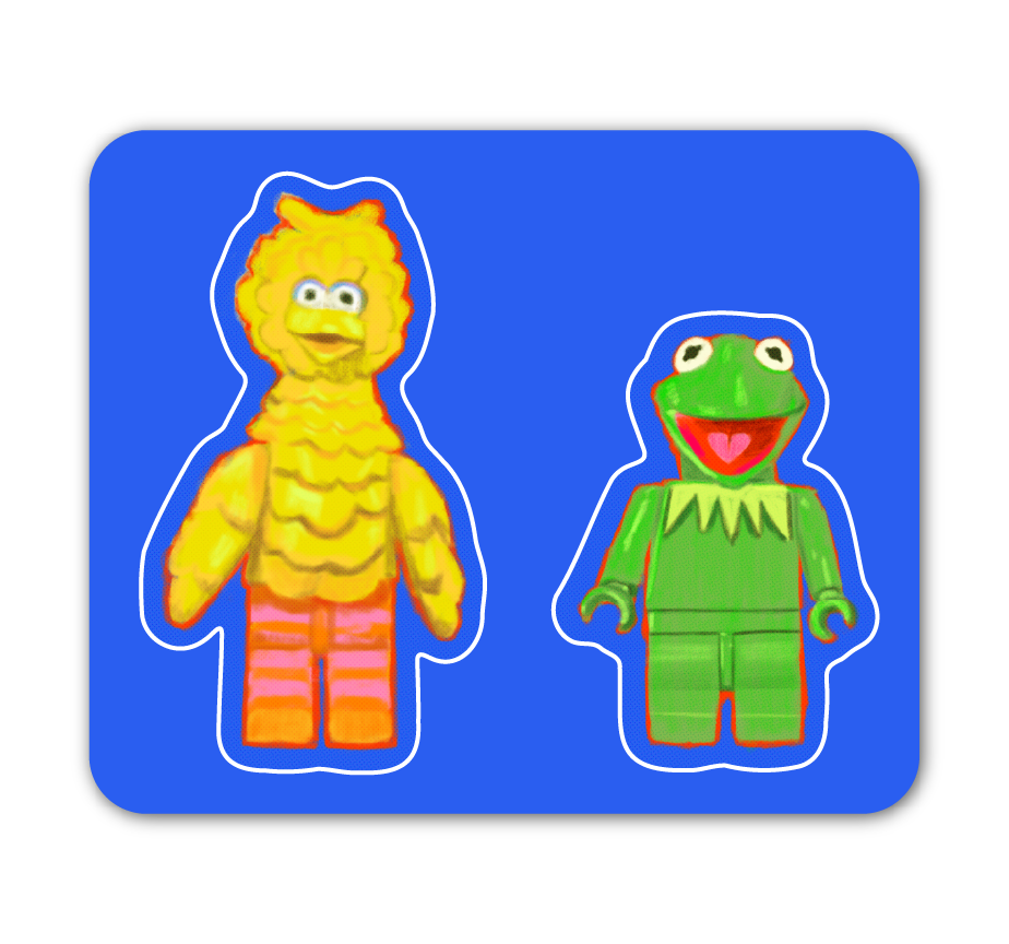 FIGURES! Sticker Sheet