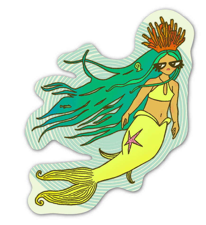 MERMAID! Sticker