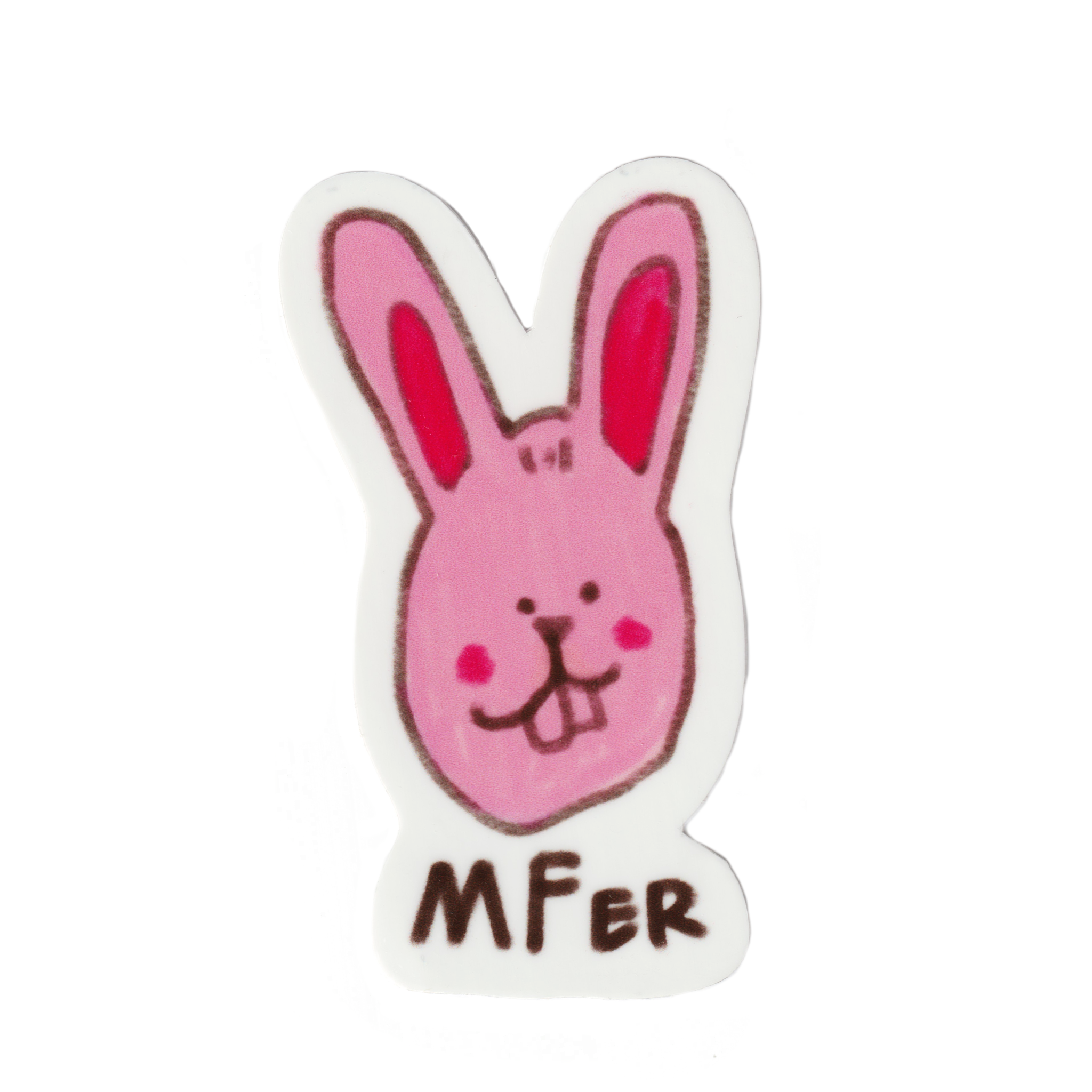 MFER BUNNY! sticker