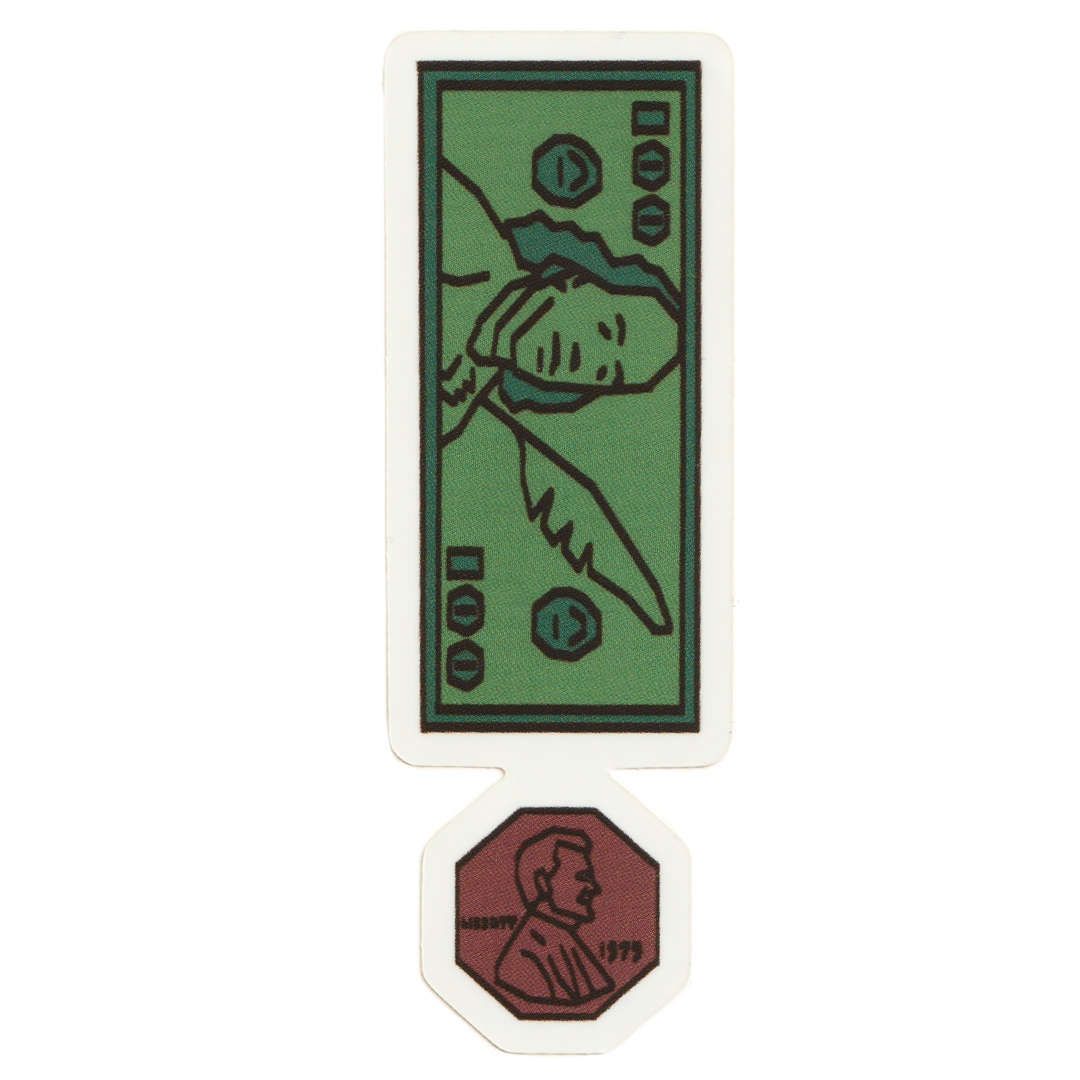 MONEY! sticker