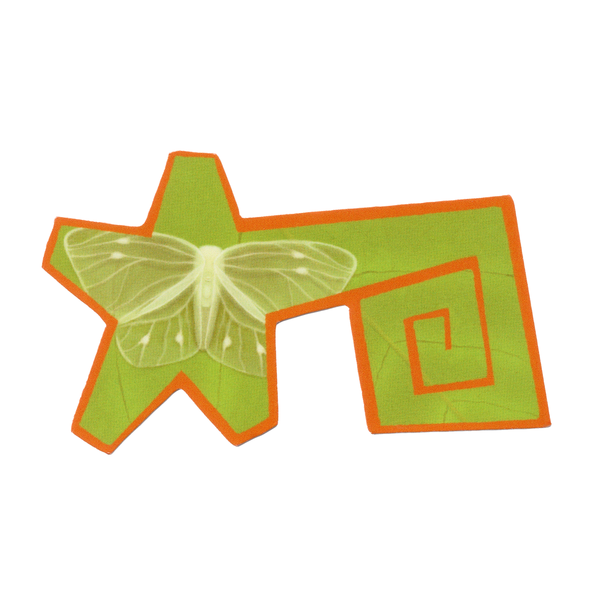 MOTH STAR! Sticker