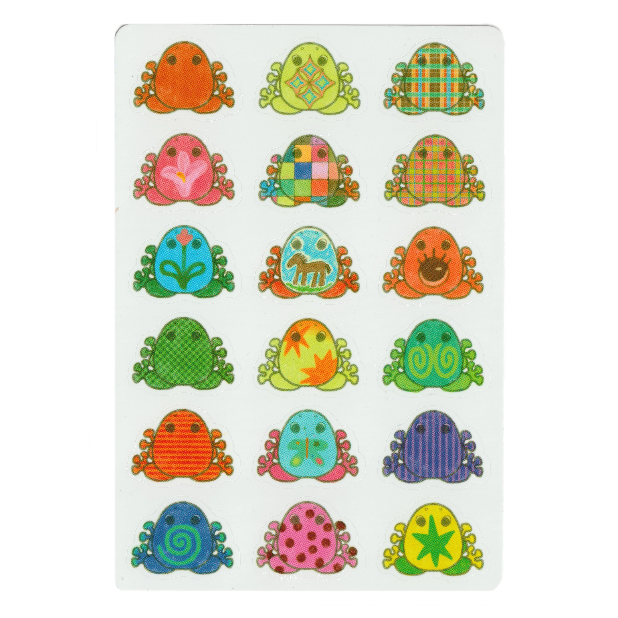 Pocket Frog! Sticker Sheet