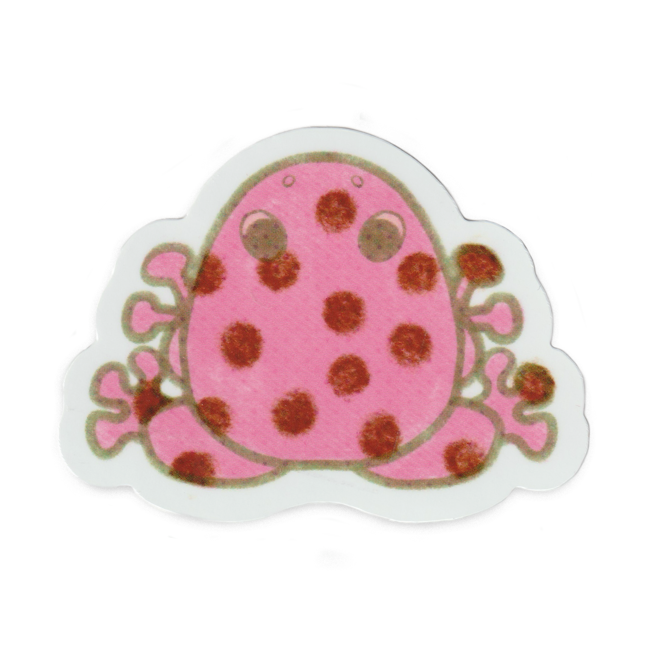 POLKA DOT FROG! Sticker