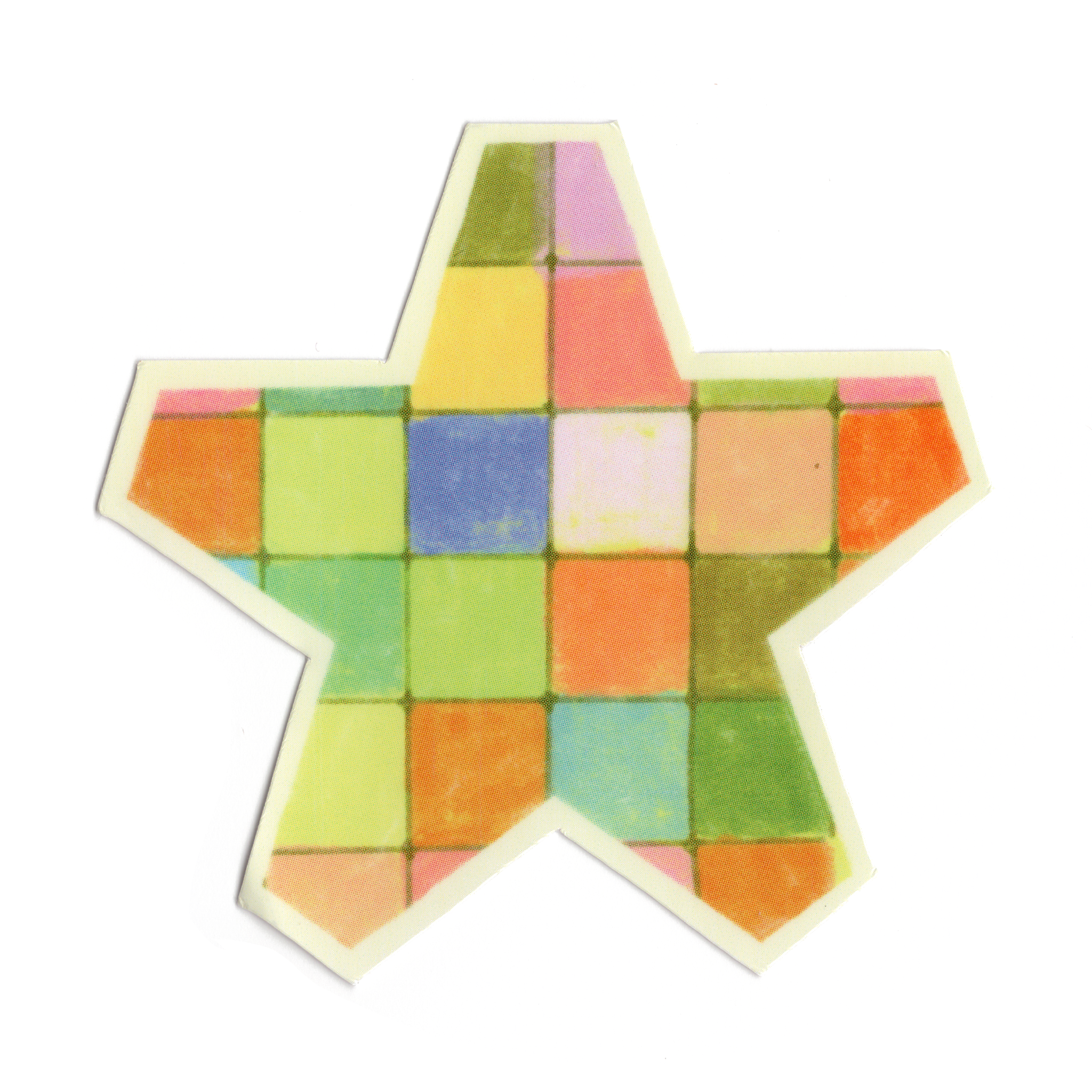 STAR SQUARES! Sticker