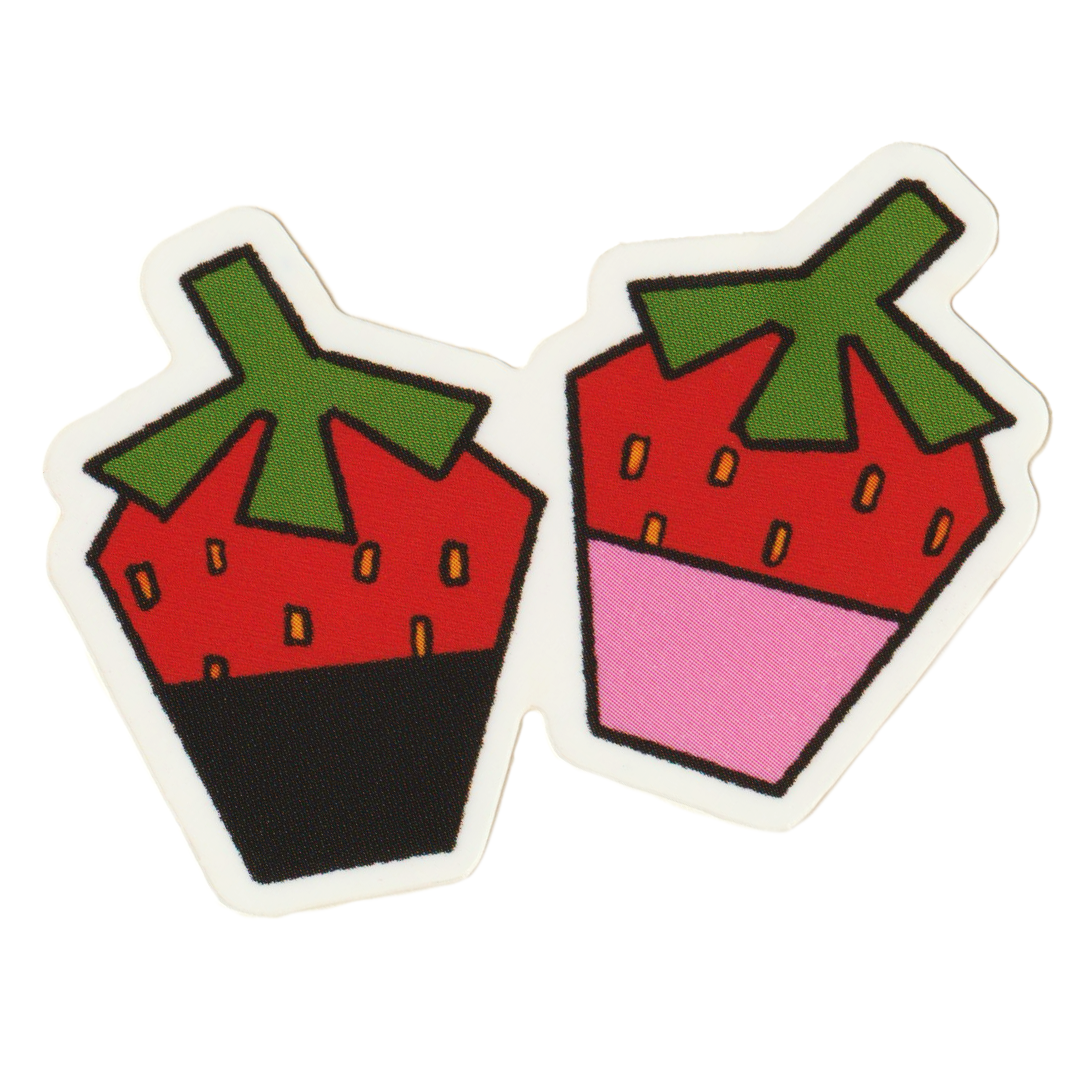 STRAWLBERRIES! sticker