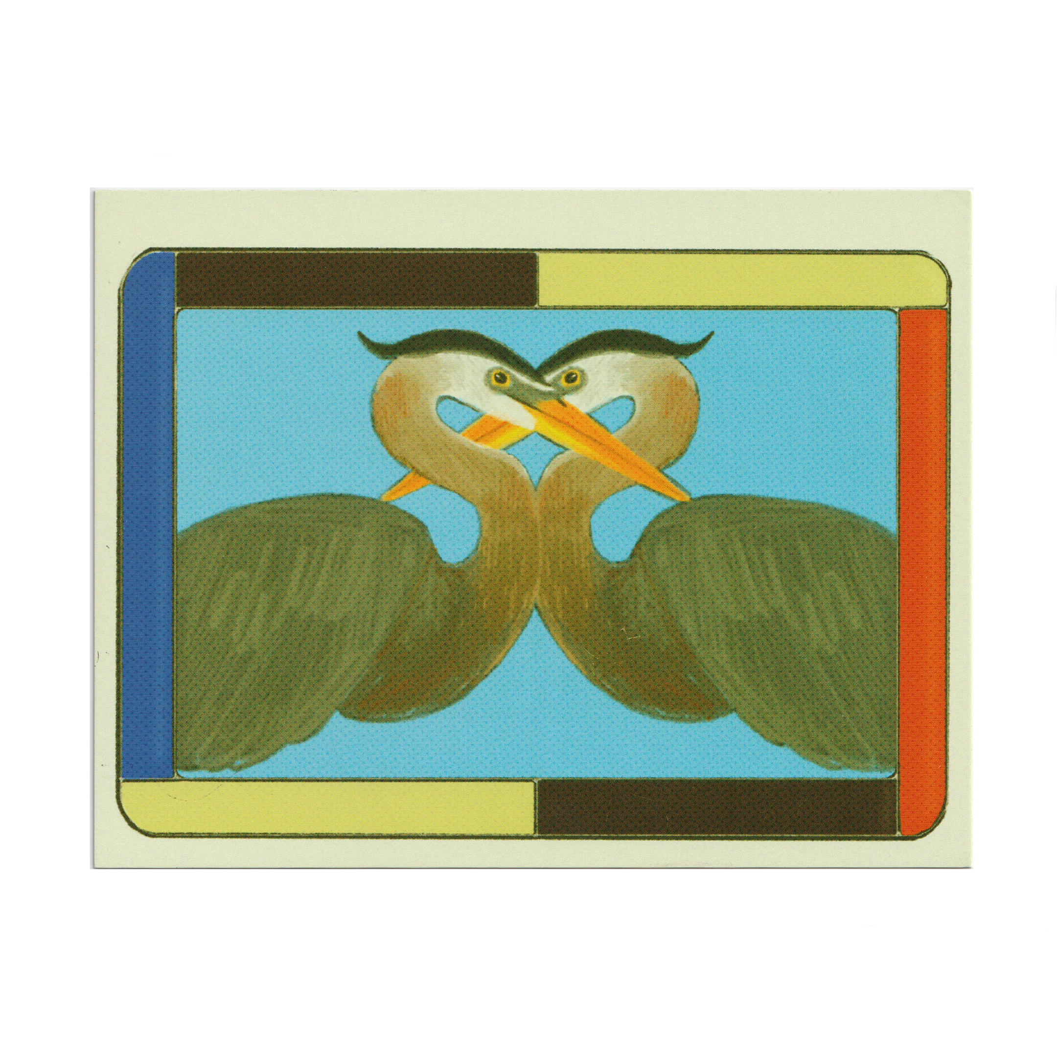 Two Birds! Postcard
