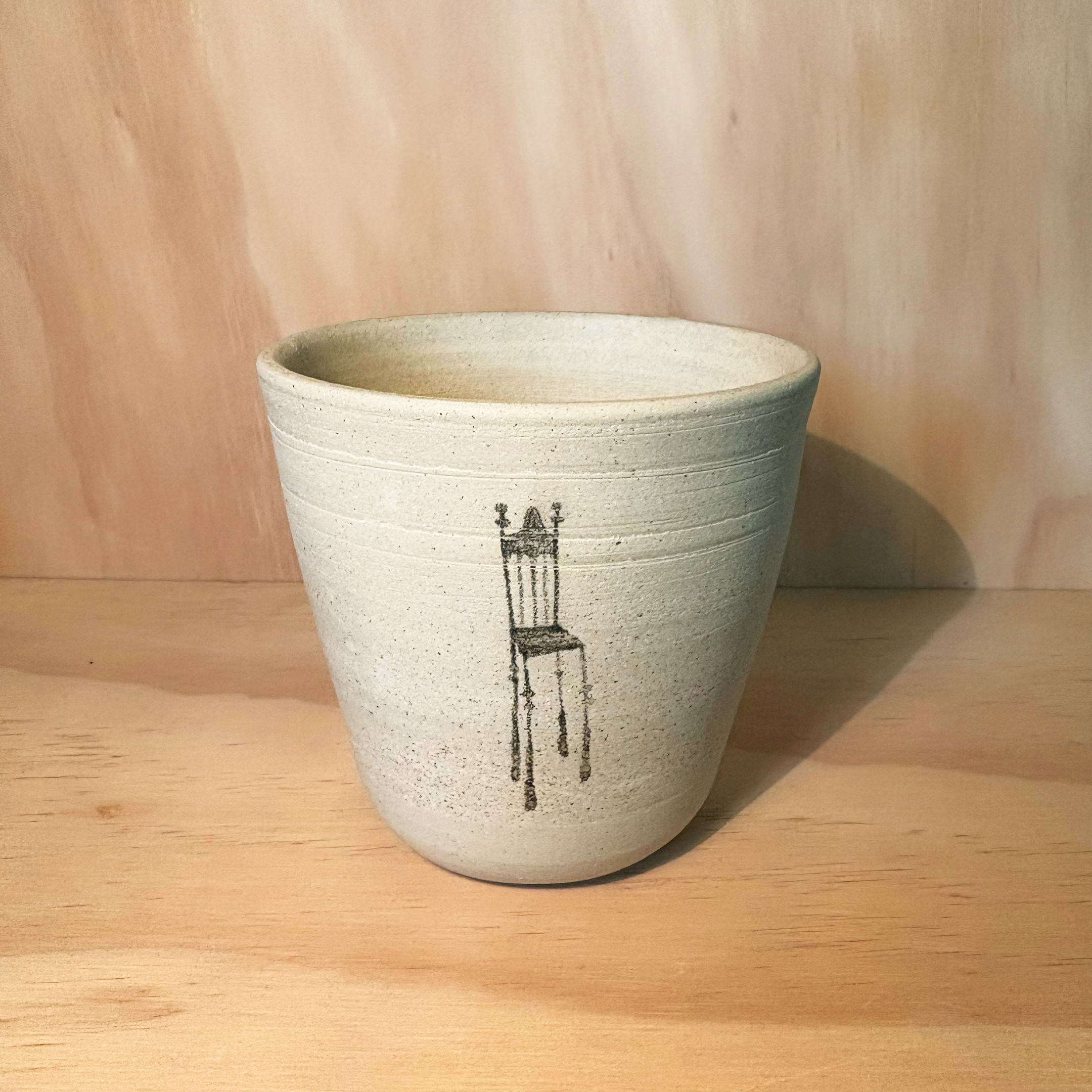 chair unglazed vessel chair